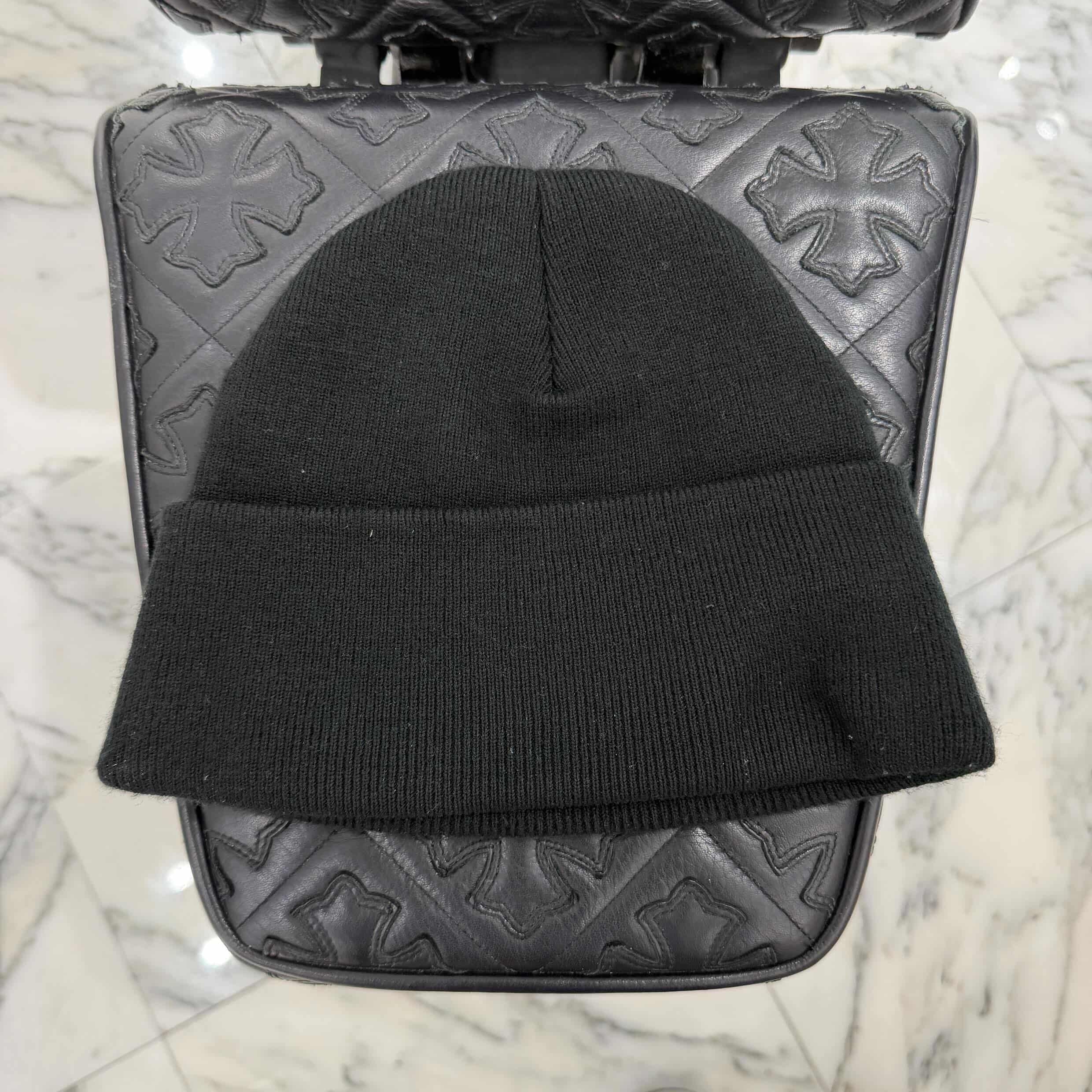 CHROME HEARTS WATCH CAP BLACK Size ONE SIZE (22cm) クロムハーツ ワッチキャップ ブラック サイズONE SIZE (22cm)