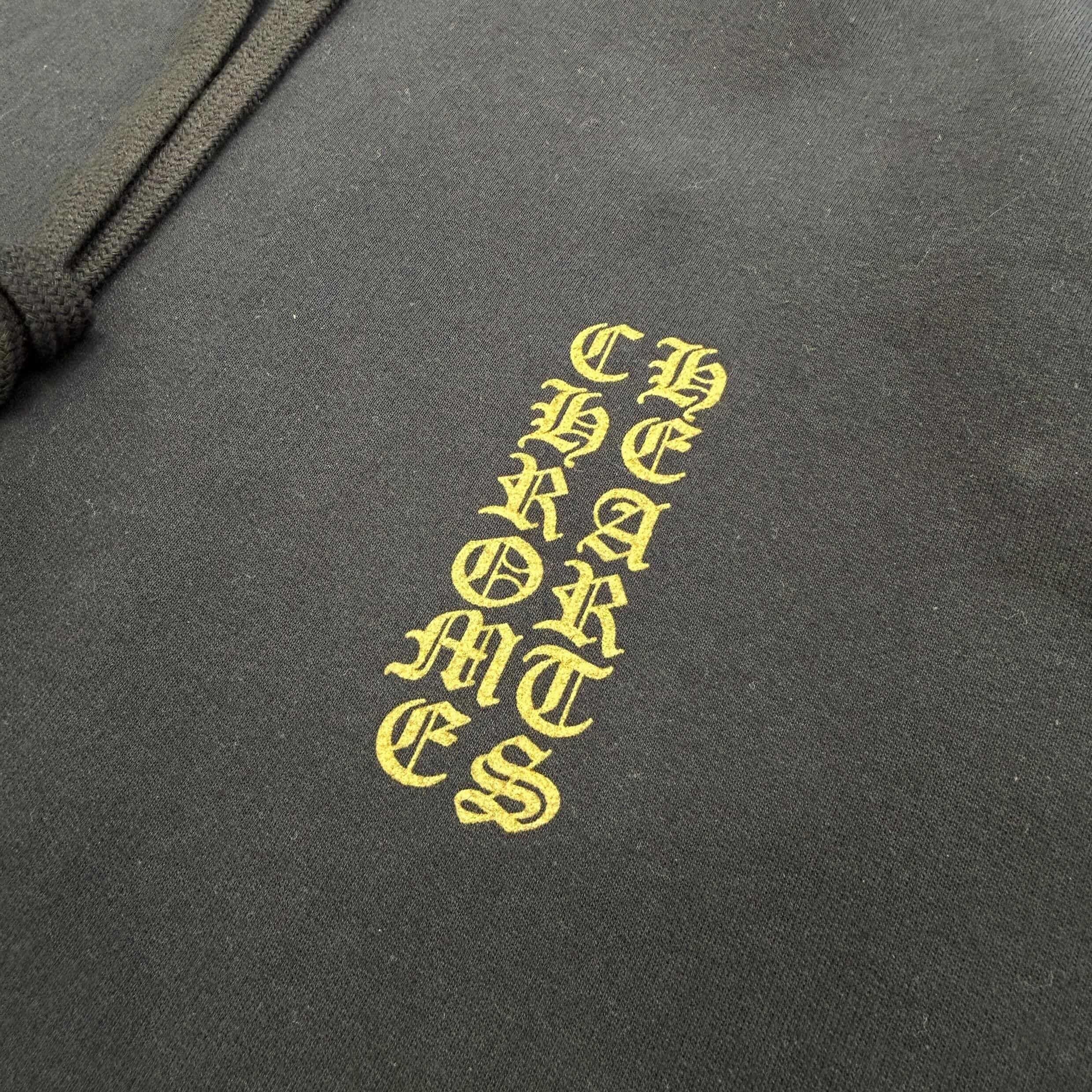 CHROME HEARTS 2026SS Vertical Logo Pullover Hoodie Size L クロムハーツ ヴァーティカルロゴ プルオーバーフーディー サイズL
