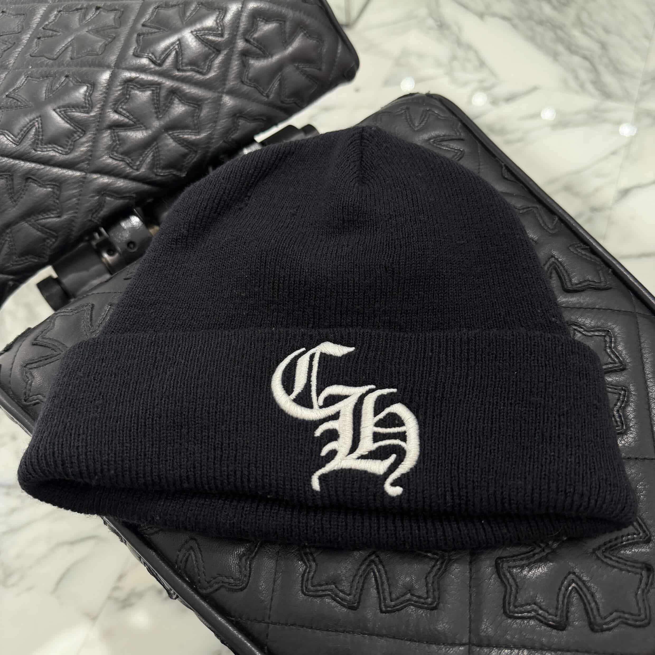CHROME HEARTS CH Logo Embroidery Beanie クロムハーツ CHロゴ刺繍ビーニー