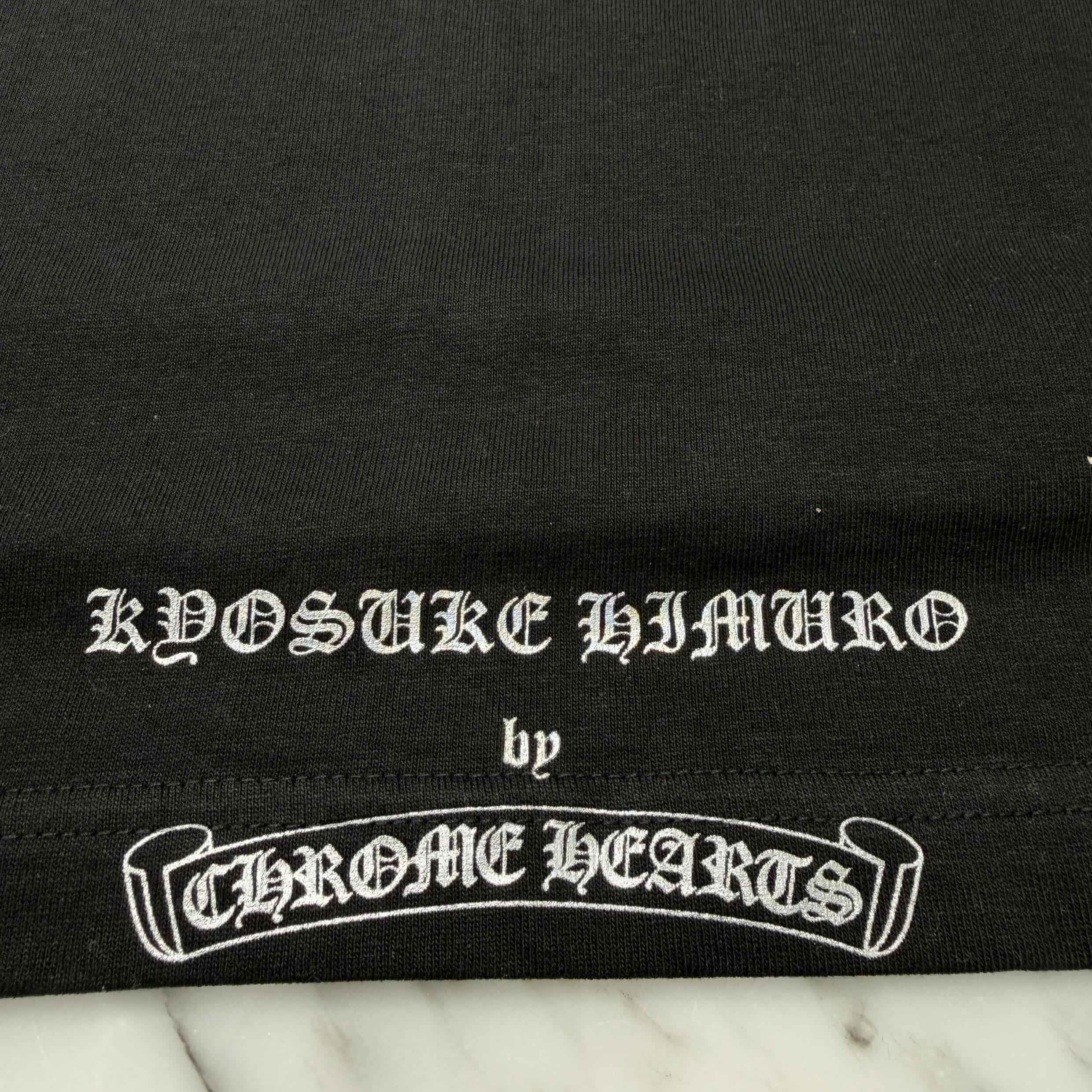 CHROME HEARTS× KYOSUKE HIMURO 2005-2006 Over Cross Long Sleeve Tee Size L クロムハーツ × 氷室京介 2005-2006 オーバークロス ロングスリーブＴシャツ サイズL