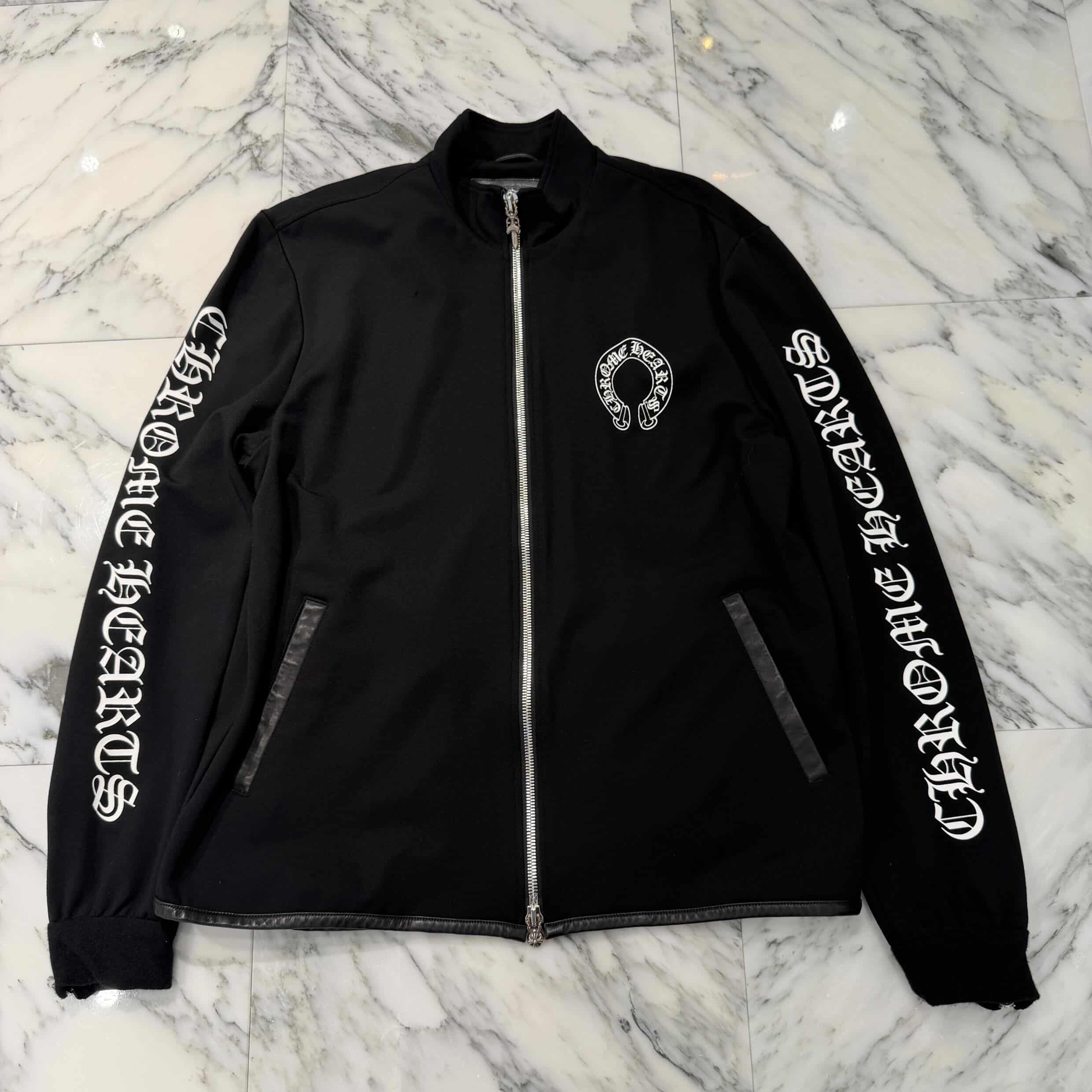 CHROME HEARTS Horseshoe Track Zip Up Jacket Size XL クロムハーツ