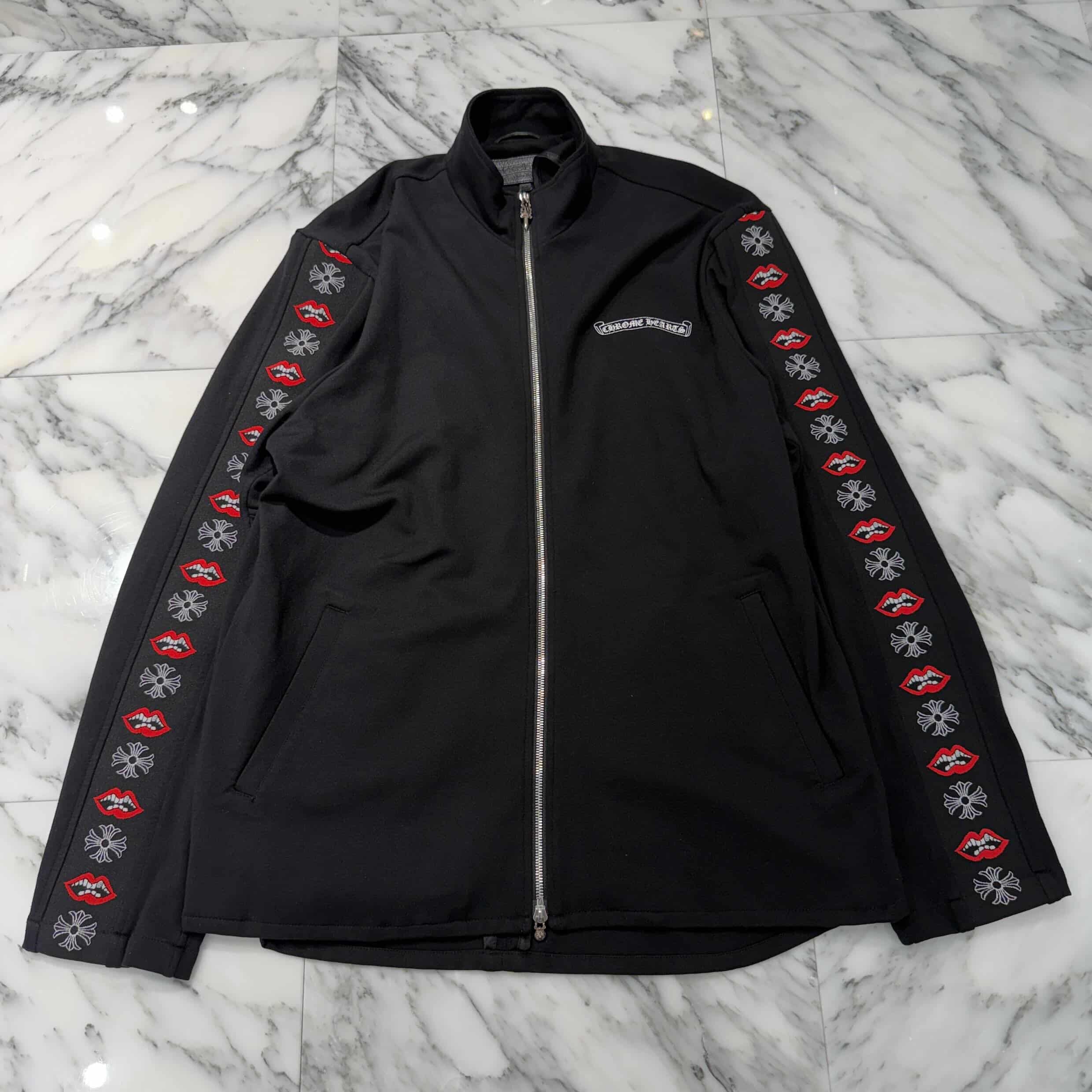CHROME HEARTS × MATTY BOY Chomper CH Plus Arm Logo Track Jacket Size XL クロムハーツ × マッティボーイ チョンパー CHプラス アームロゴ トラックジャケット サイズXL