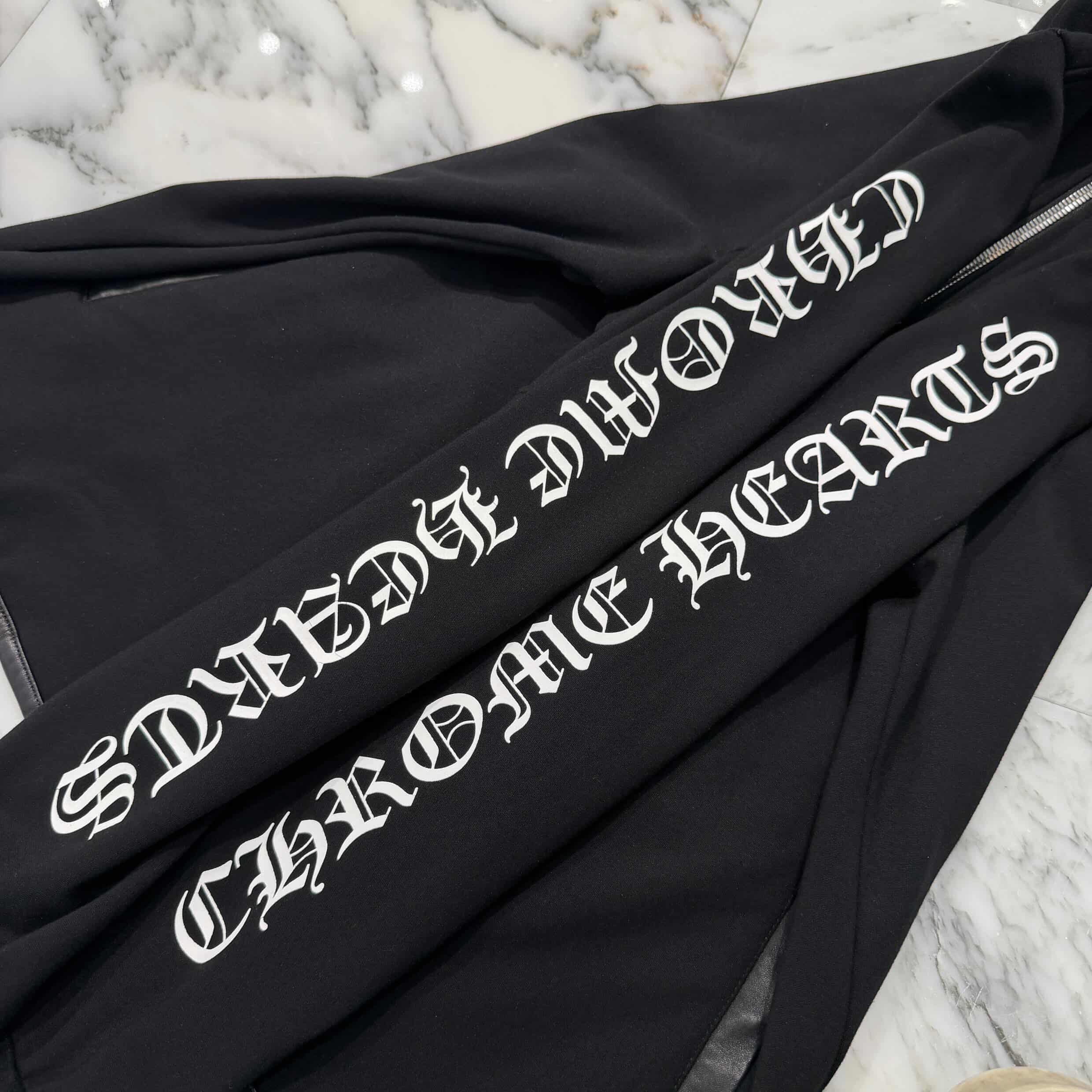 CHROME HEARTS Horseshoe Track Zip Up Jacket Size XL クロムハーツ ホースシュー トラック ジップアップ ジャケット サイズXL