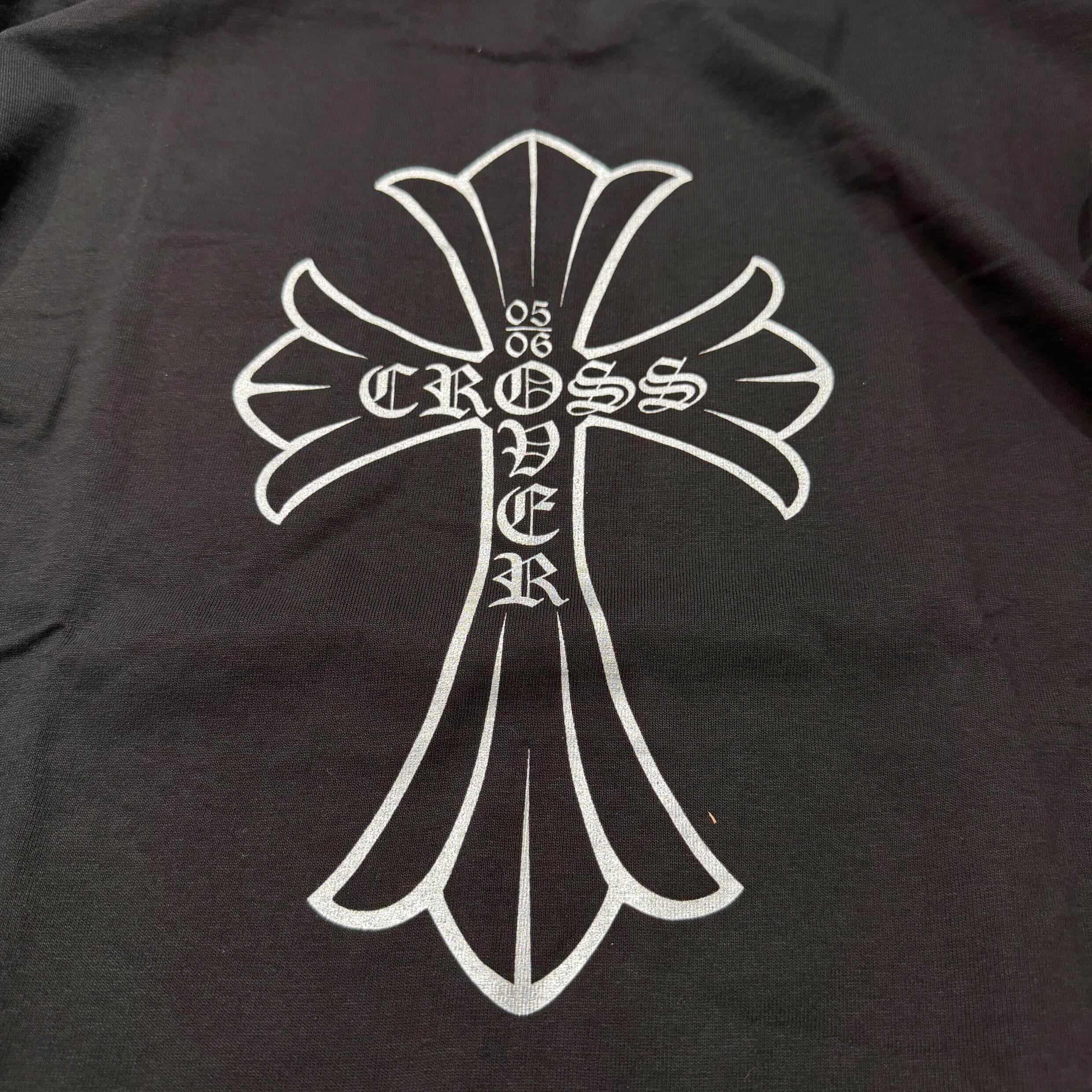 CHROME HEARTS× KYOSUKE HIMURO 2005-2006 Over Cross Long Sleeve Tee