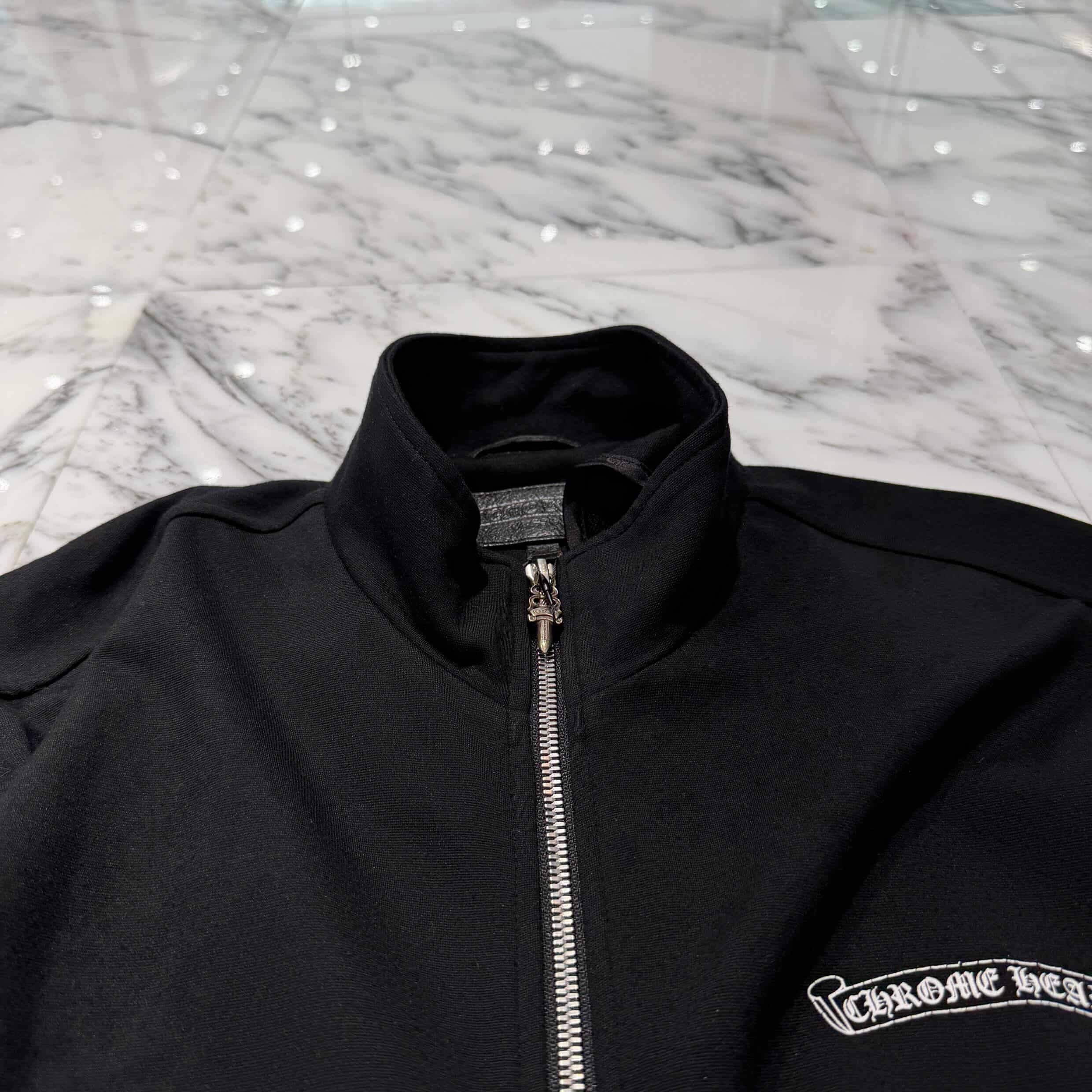 CHROME HEARTS × MATTY BOY Chomper CH Plus Arm Logo Track Jacket Size XL クロムハーツ × マッティボーイ チョンパー CHプラス アームロゴ トラックジャケット サイズXL