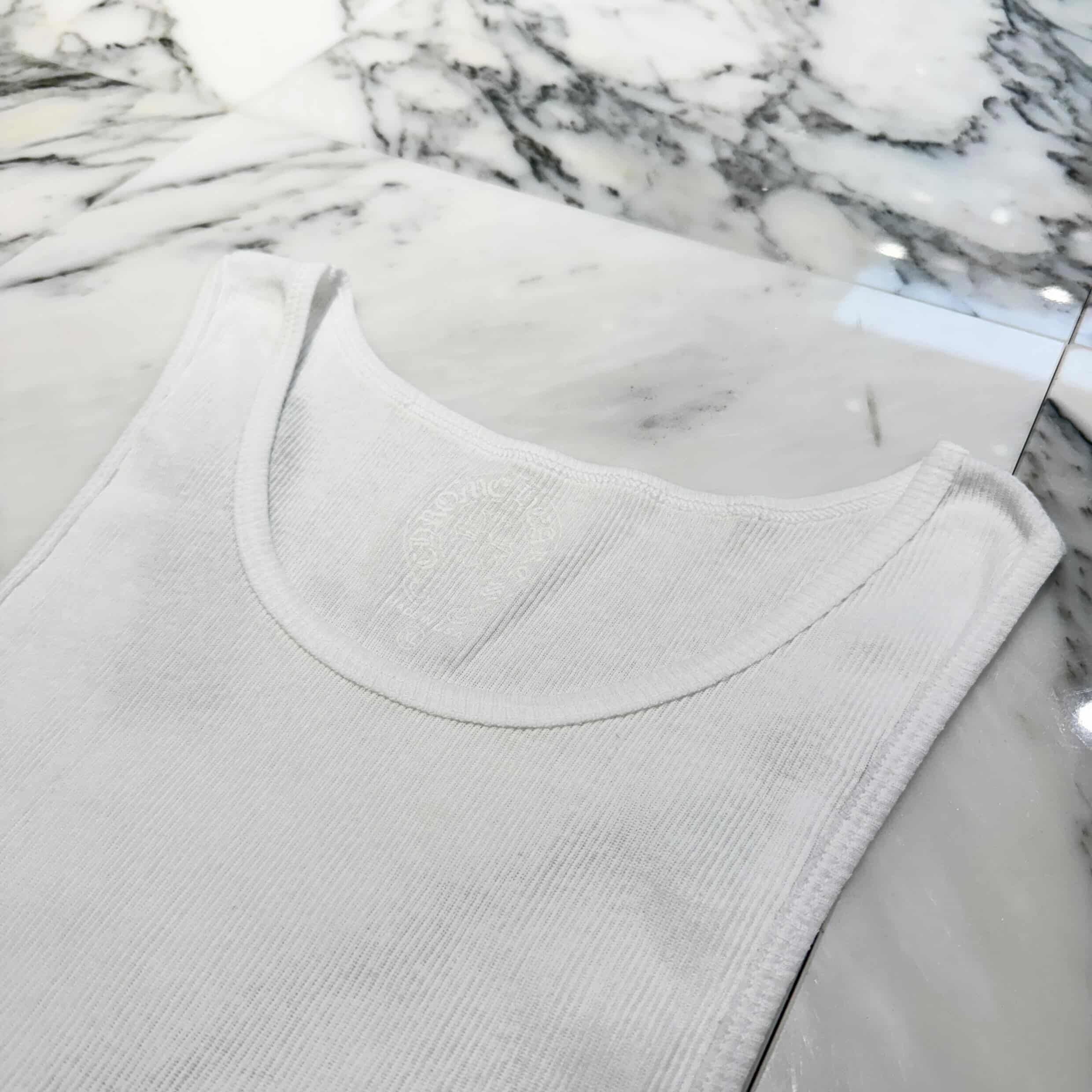 CHROME HEARTS 2025SS Vertical Side Logo Tank Top Size S クロム
