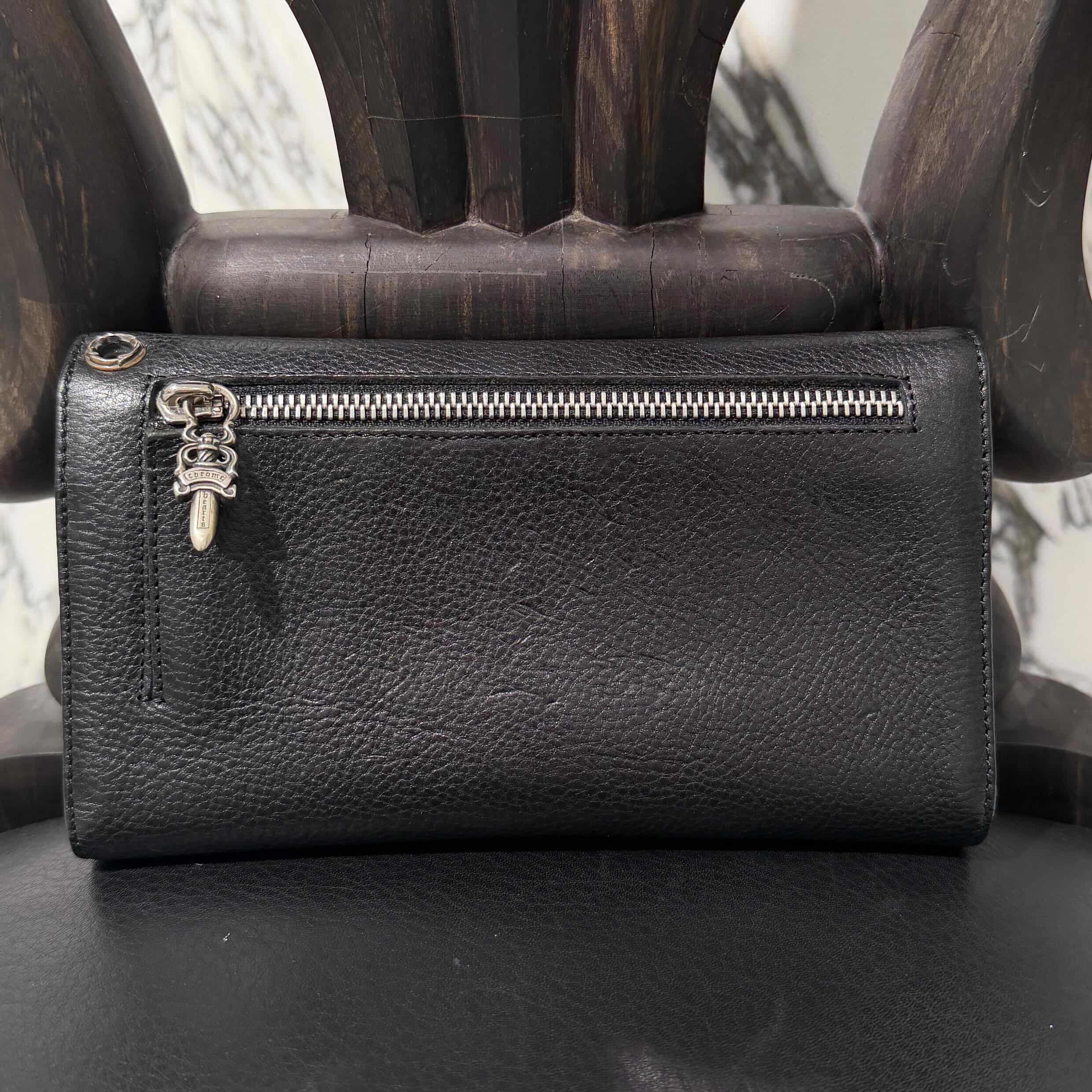 CHROME HEARTS Wave Cross Ball Wallet クロムハーツ ウェーブクロスボール ウォレット