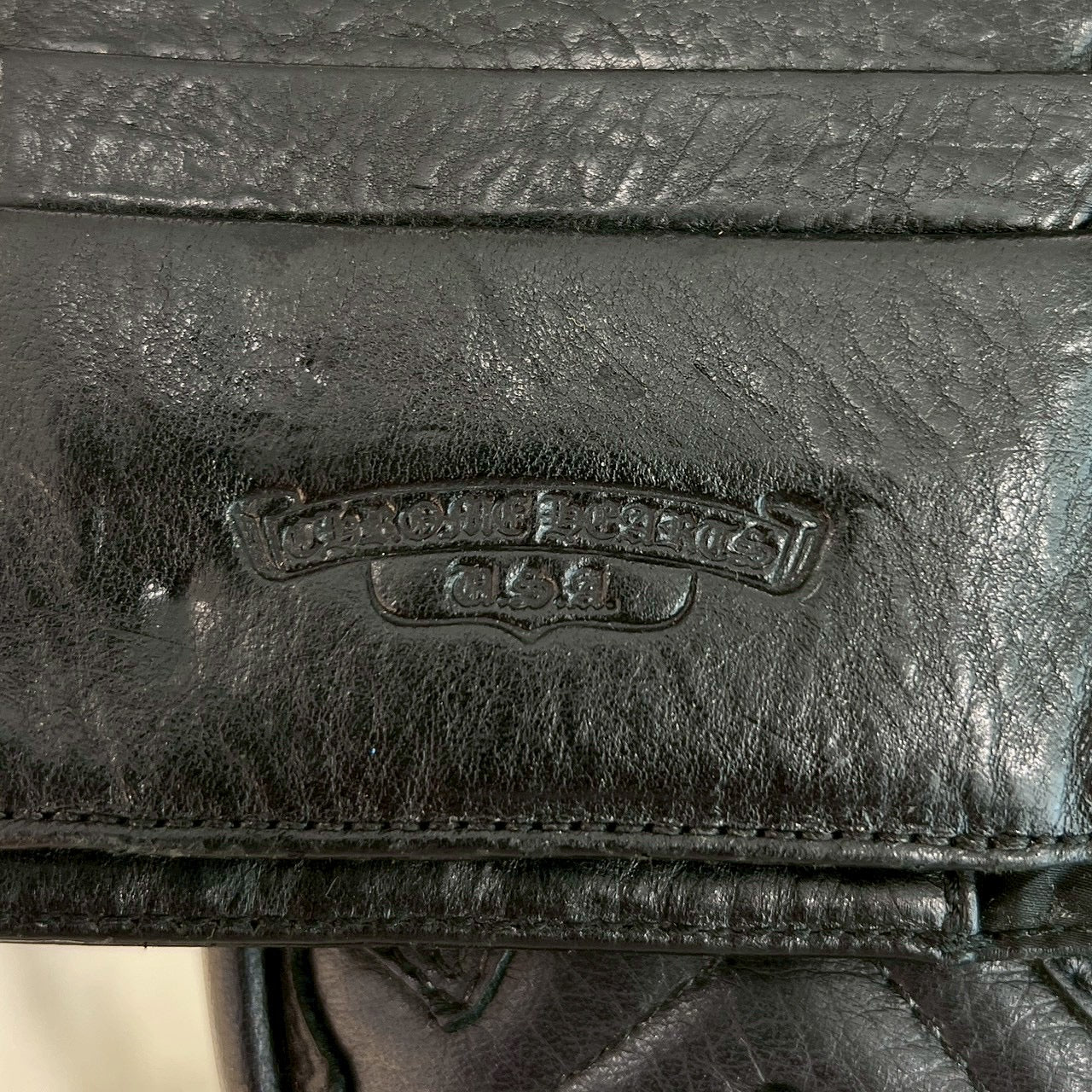 CHROME HEARTS Wave Cross Ball Wallet クロムハーツ ウェーブクロスボール ウォレット