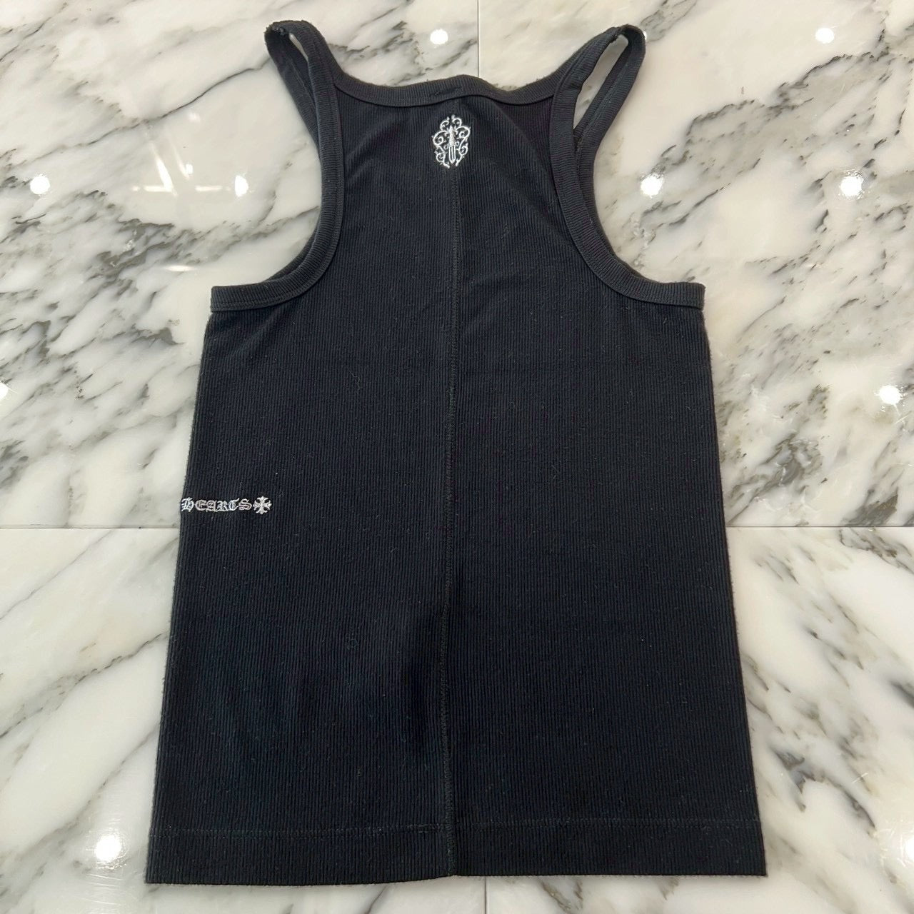 CHROME HEARTS Y NOT Vine Dagger Embroidery Tank Top Size XS クロムハーツ ワイノット ヴァインダガー刺繍 タンクトップ サイズXS