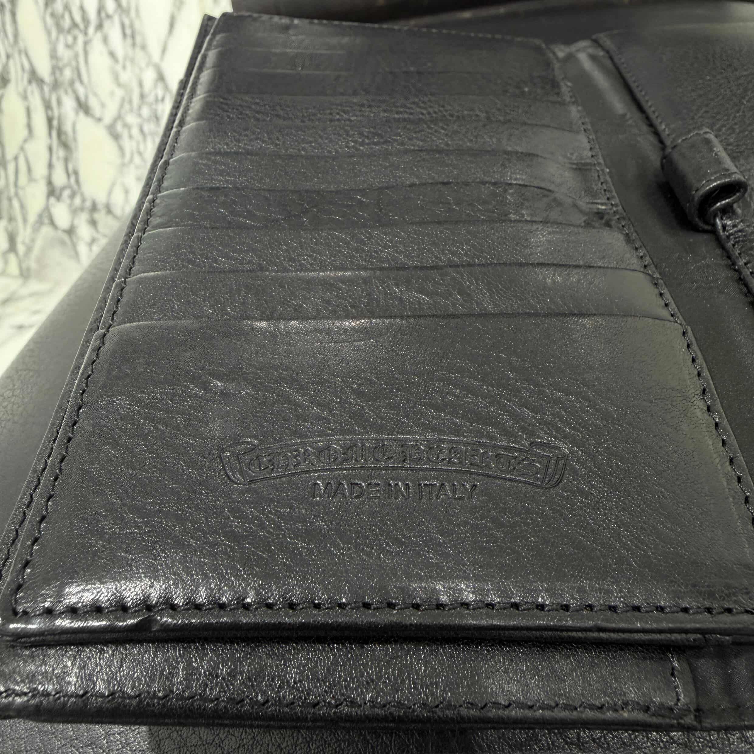 CHROME HEARTS Wave Cross Ball Wallet クロムハーツ ウェーブクロスボール ウォレット