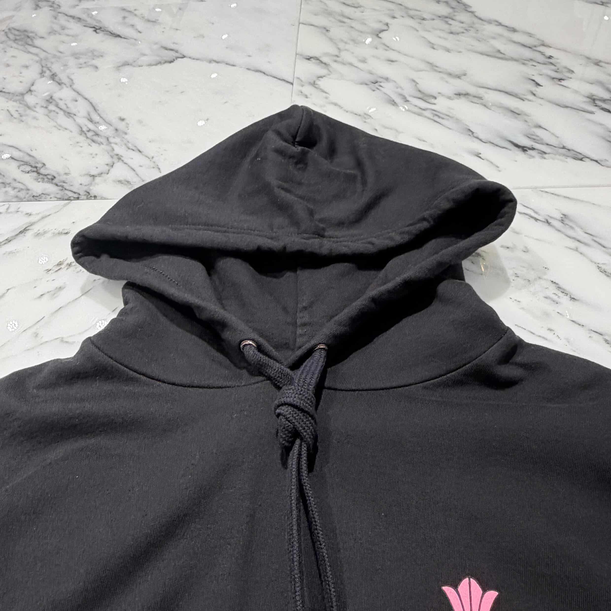 CHROME HEARTS 2021SS MLTCOL CEM CRS Pullover Hoodie Size L クロムハーツ マルチカラー セメタリークロス プルオーバー フーディ サイズL