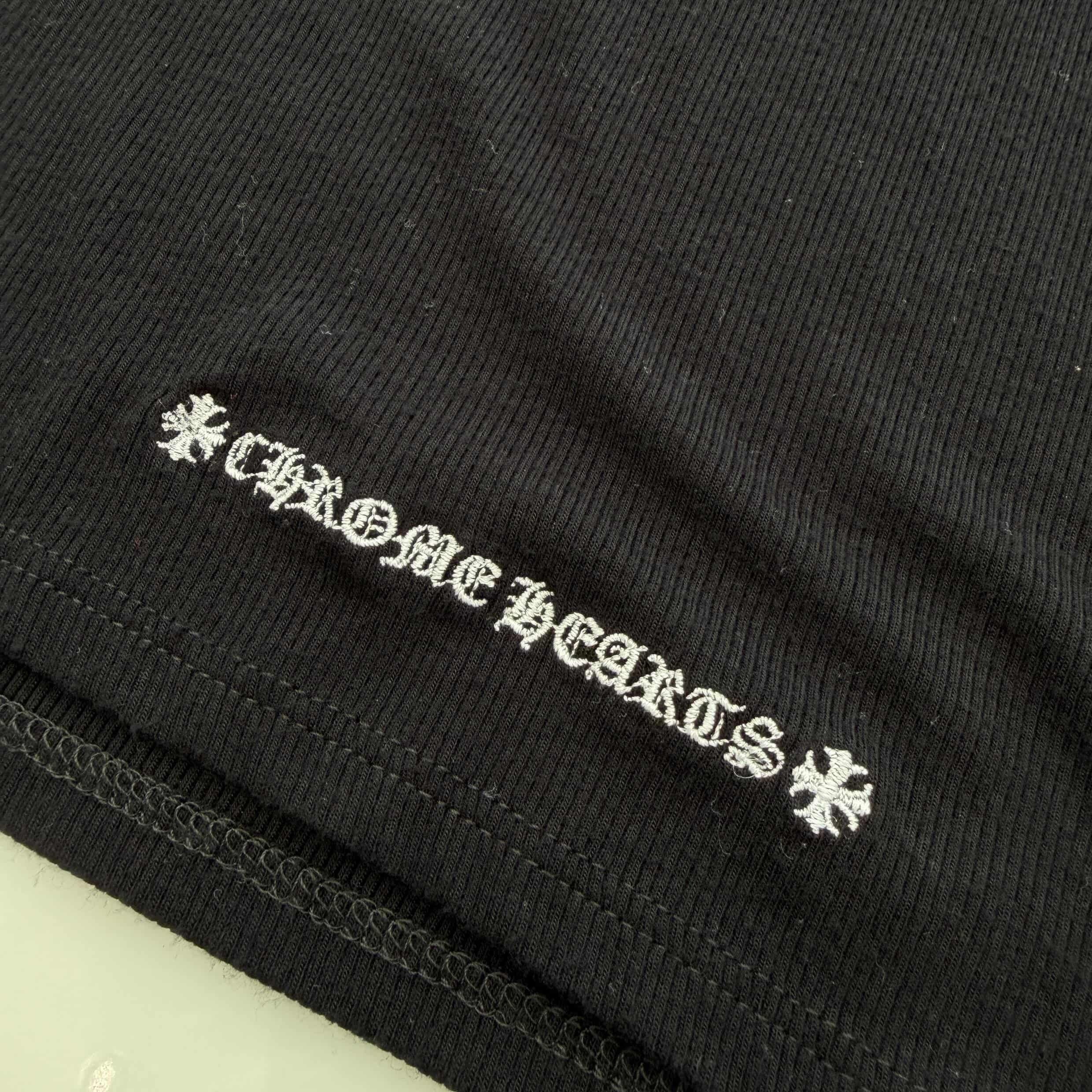 CHROME HEARTS Y NOT Vine Dagger Embroidery Polo Shirt Size L クロムハーツ ワイノット ヴァインダガー刺繍 ポロシャツ サイズL