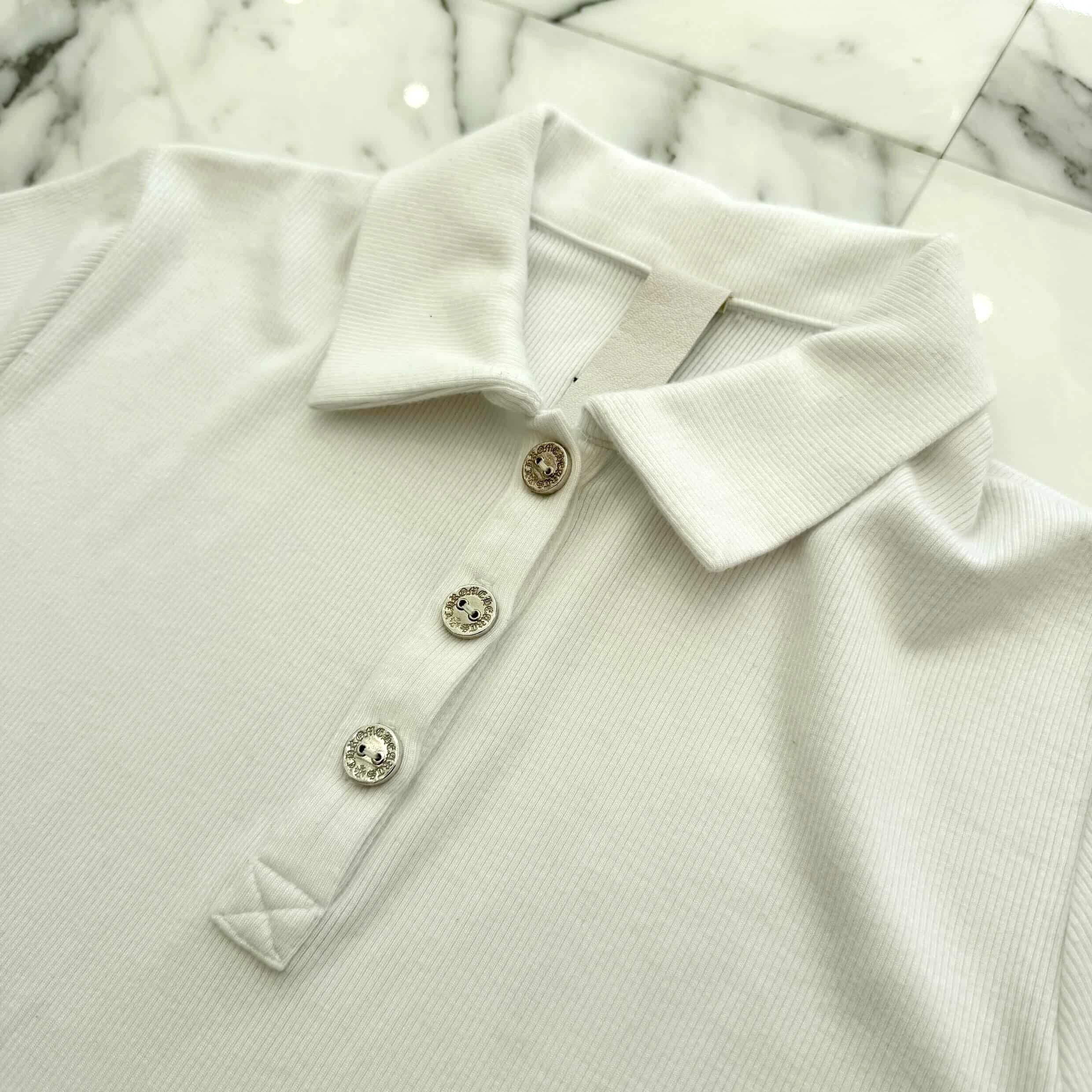 CHROME HEARTS Y NOT Vine Dagger Embroidery Polo Shirt Size XS クロムハーツ ワイノット ヴァインダガー刺繍 ポロシャツ サイズXS