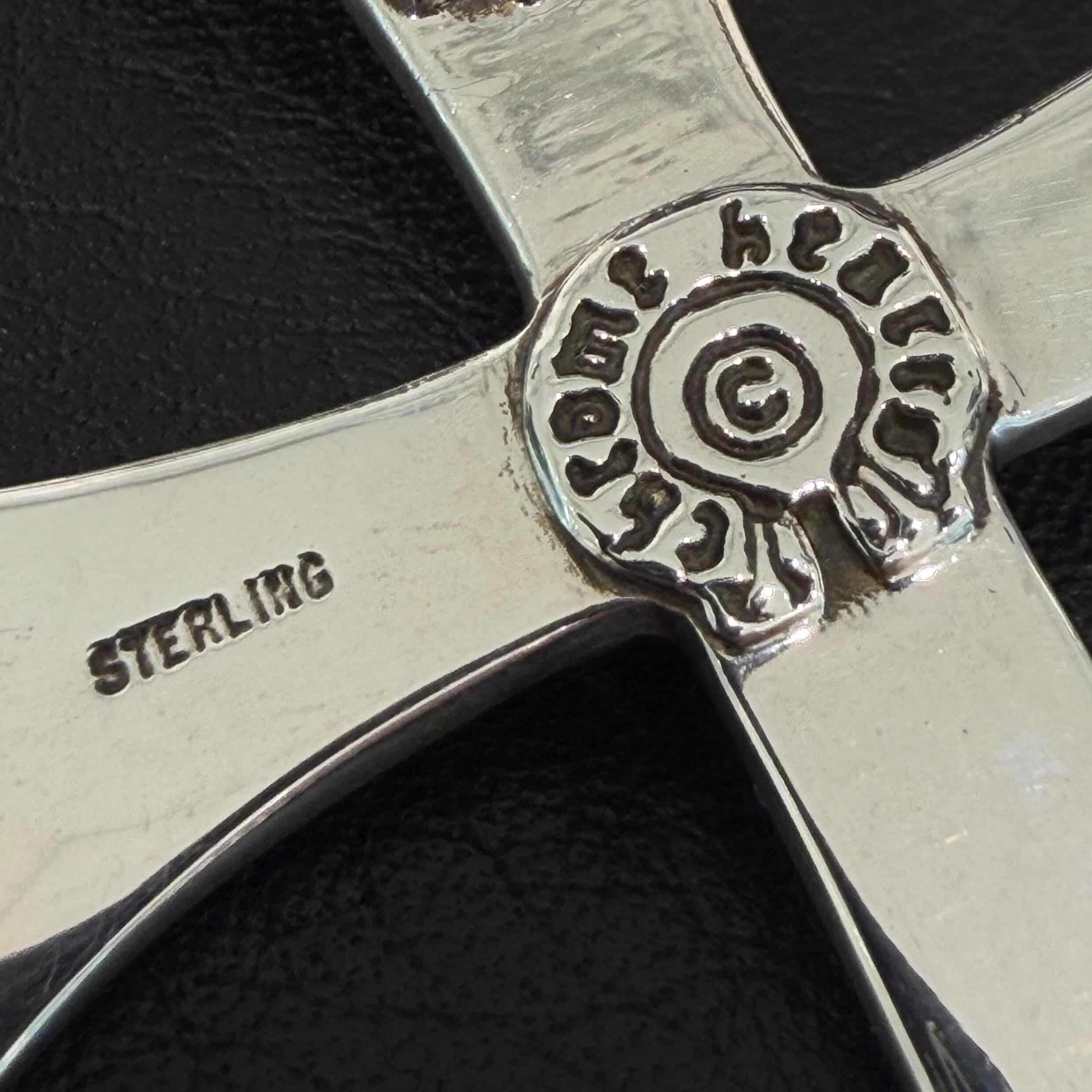 CHROME HEARTS Large Cross With Bail Pendant Top クロムハーツ ラージクロス ウィズ ベイル ペンダントトップ