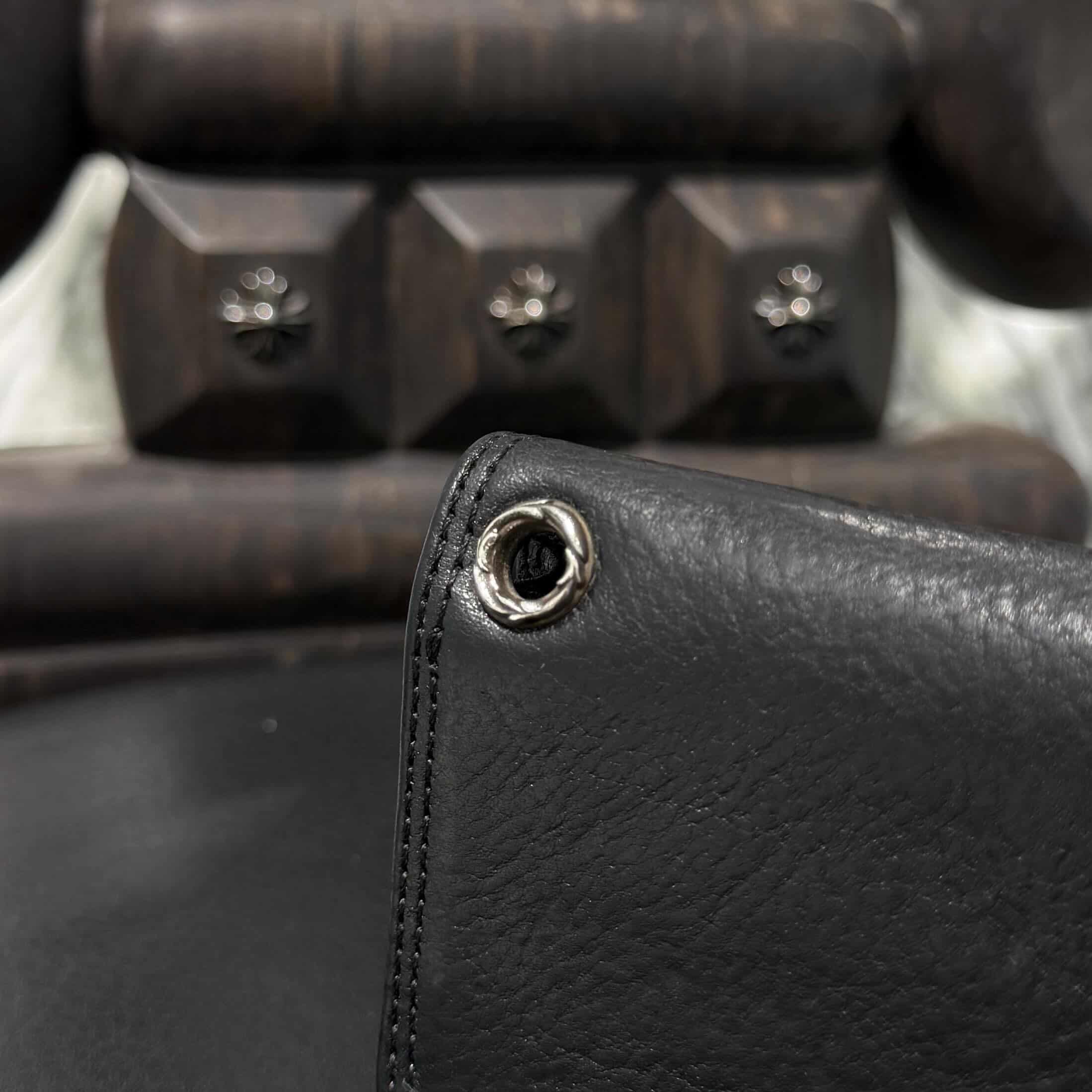 CHROME HEARTS Grommet Leather Card Case クロムハーツ グロメット レザーカードケース