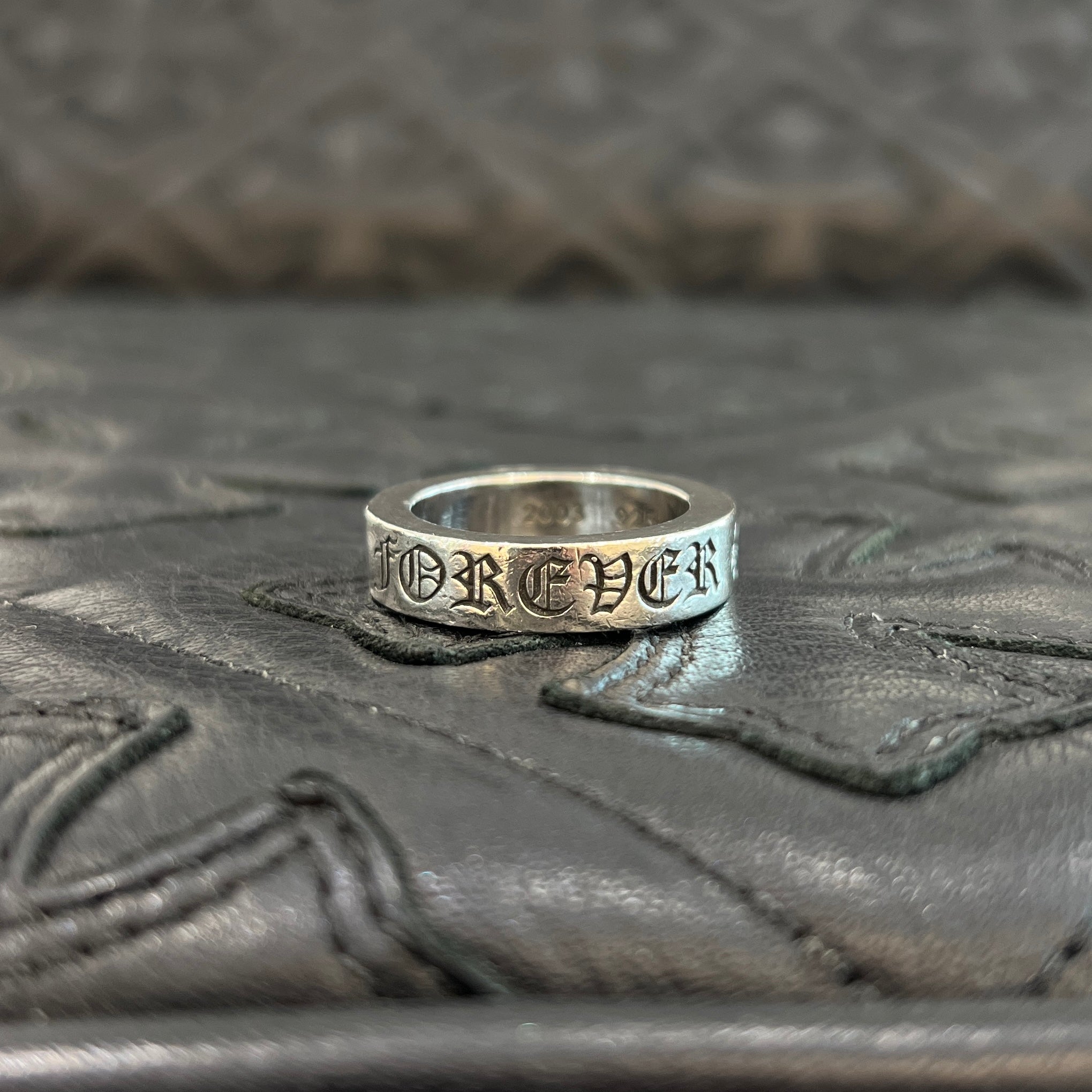 CHROME HEARTS 6mm SPACER FOREVER Ring Size 20.5号 クロム