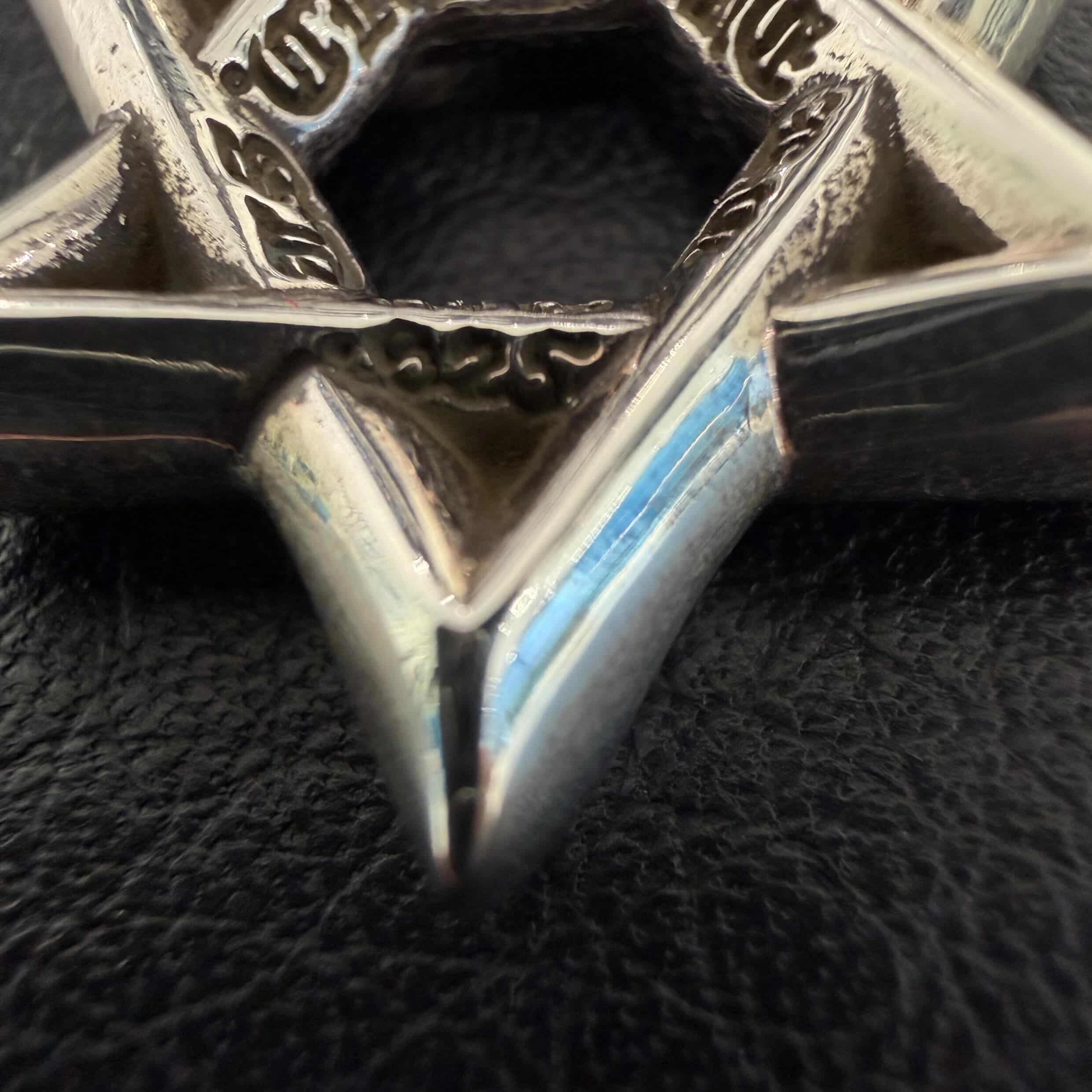 CHROME HEARTS Small Star Of David Pendant Top クロムハーツ スモール スターオブダビデ ペンダントトップ