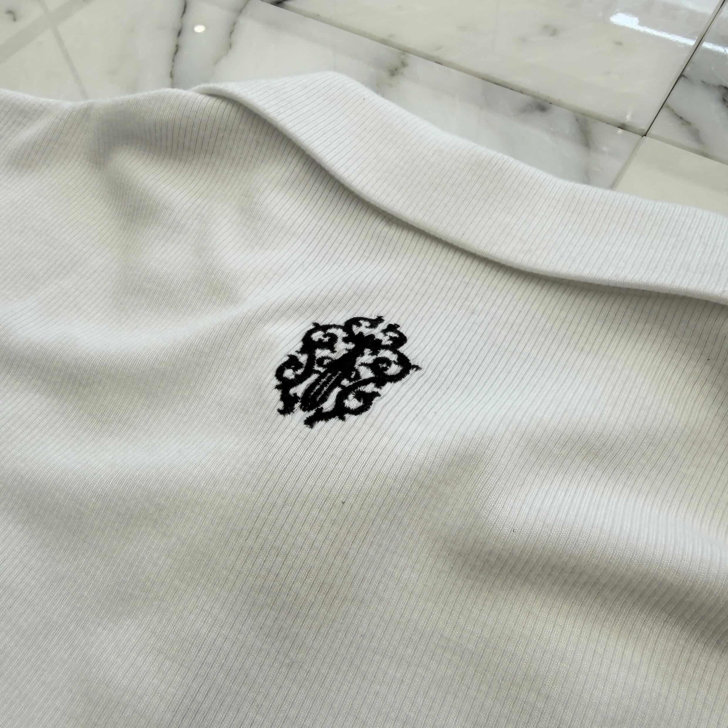 CHROME HEARTS Y NOT Vine Dagger Embroidery Polo Shirt Size XS クロムハーツ ワイノット ヴァインダガー刺繍 ポロシャツ サイズXS