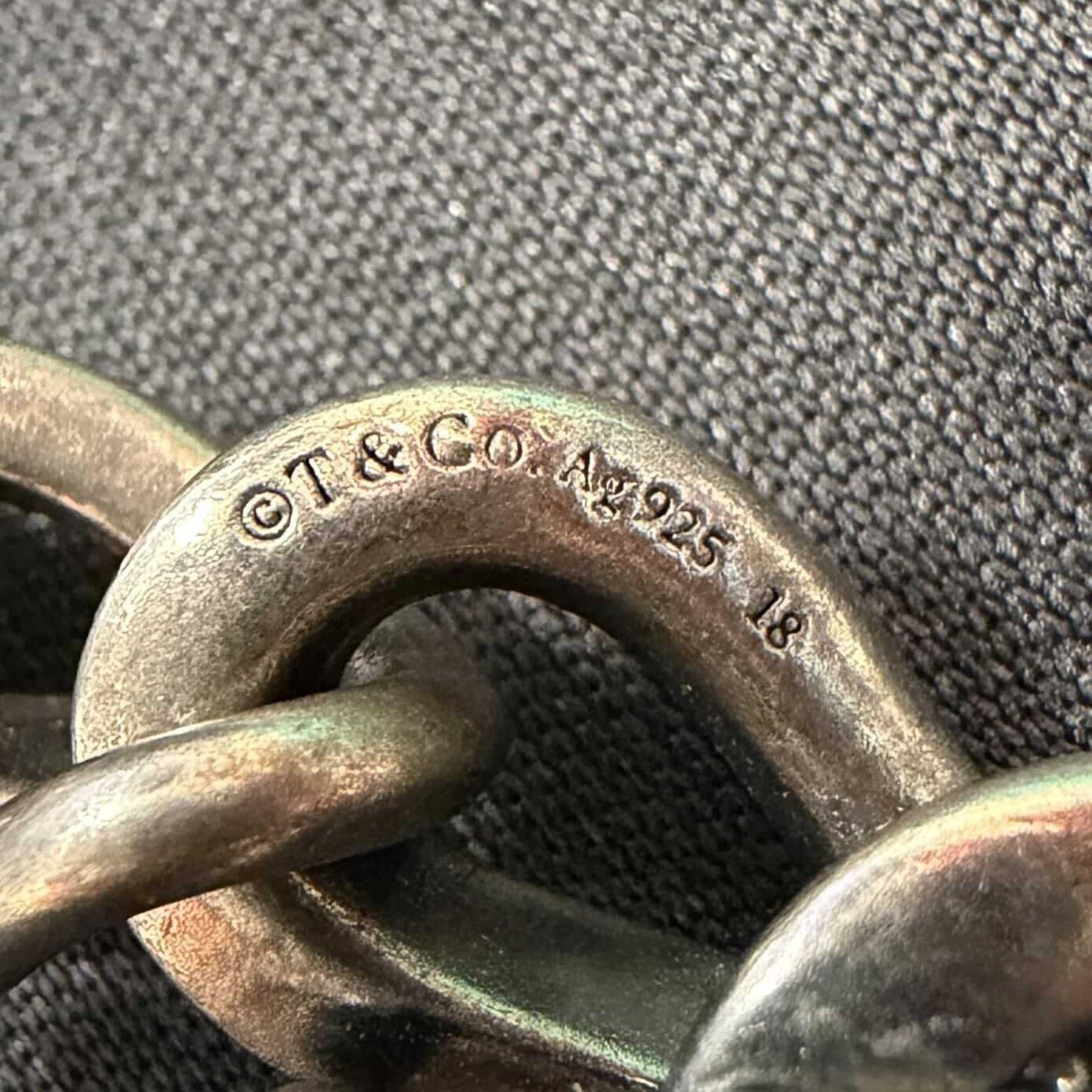 Tiffany Co. Forge Medium Link Necklace ティファニー フォージ ミディアム リンク ネックレス