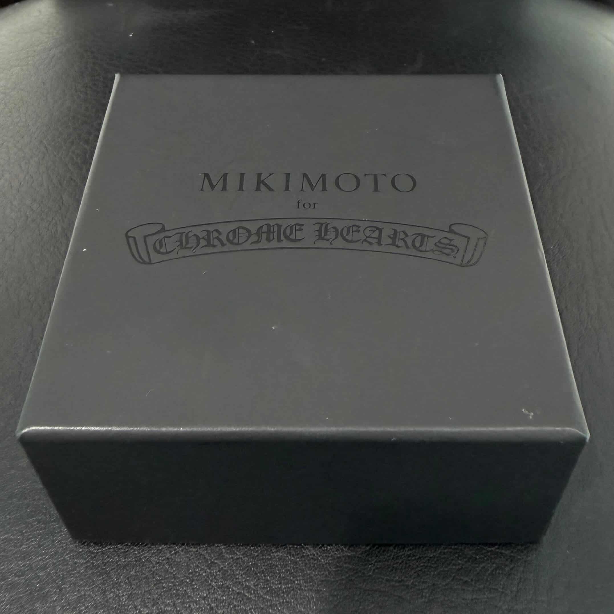 CHROME HEARTS × MIKIMOTO K18 WG CH Plus White Pearl Neckless クロムハーツ×ミキモト K18 WG CHプラス ホワイトパール ネックレス