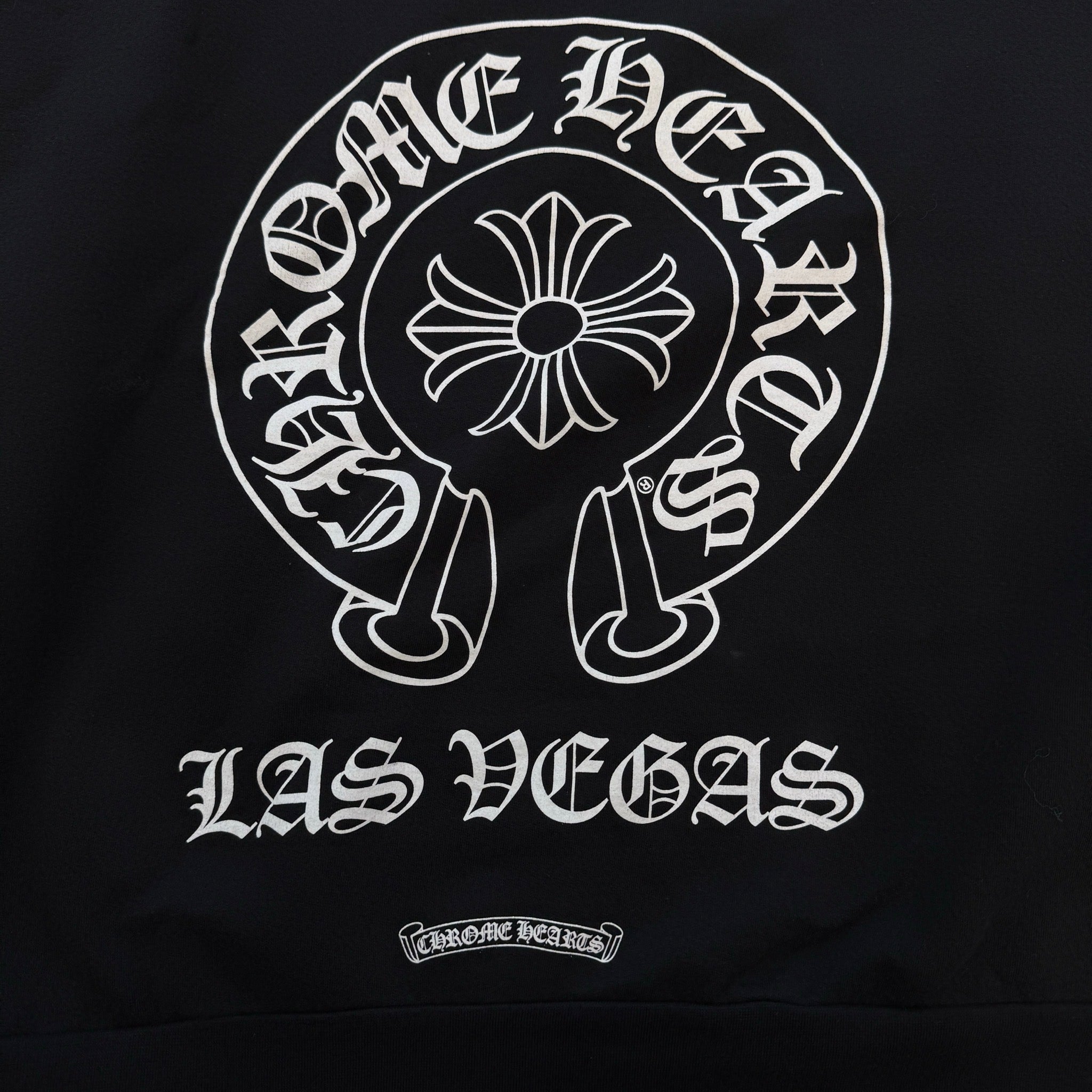 CHROME HEARTS Las Vegas Limited Horse Horseshoe Pullover Hoodie Size XLクロムハ―ツ ラスベガス限定 ホースシュープルオーバーフーディーサイズXL