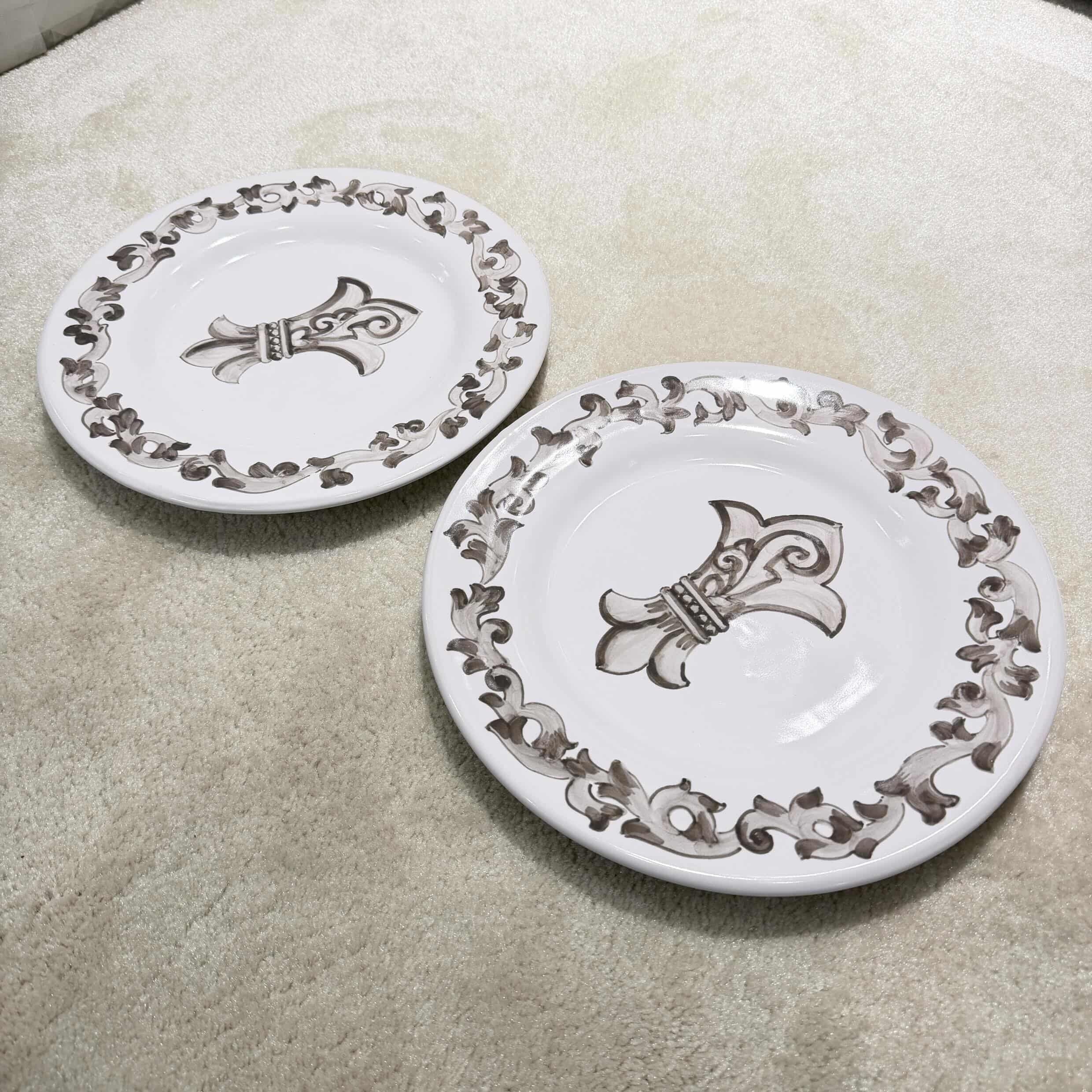 CHROME HEARTS BS Flare Dinner Plate Large クロムハーツ BSフレア ダイナー プレート ラージ