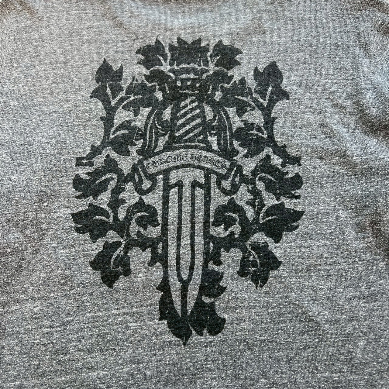 CHROME HEARTS Vine Dagger Print Sweatshirt Size S クロムハーツ ヴァインダガー プリント スウェットシャツ サイズS