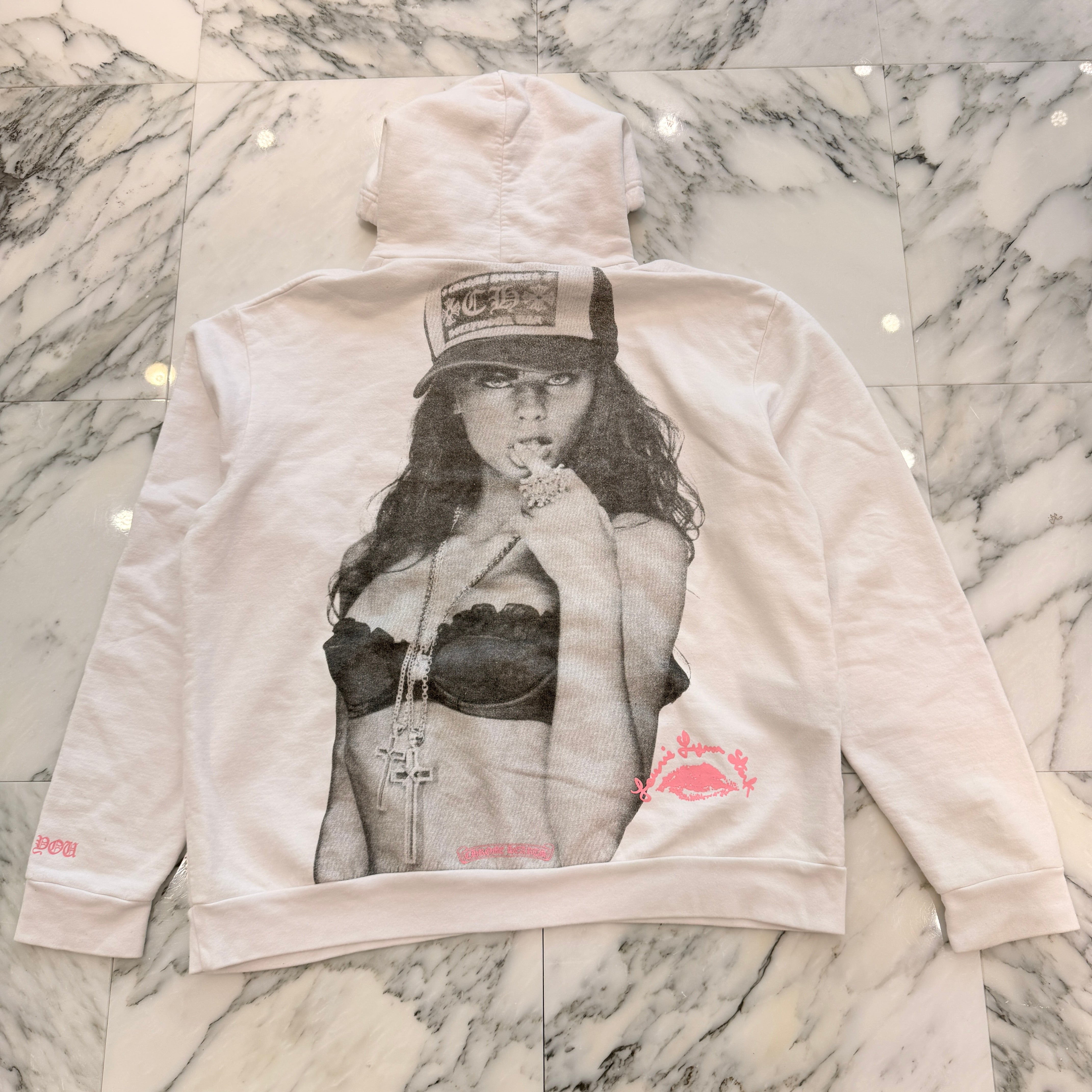 CHROME HEARTS LLS Hoodie Size L クロムハーツ LLSフーディ プルオーバーパーカー サイズL