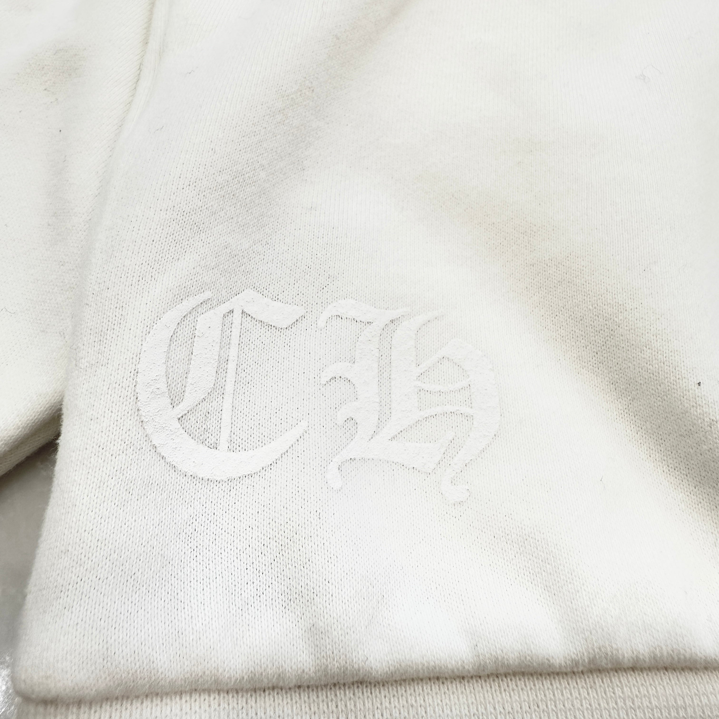 CHROME HEARTS Las Vegas Limited Fontainebleau Neck Logo Dice Print Crewneck Sweatshirt Size XXL クロムハーツ ラスベガス限定 フォンテンブロー ネックロゴ ダイスプリント クルーネックスウェットシャツ サイズXXL