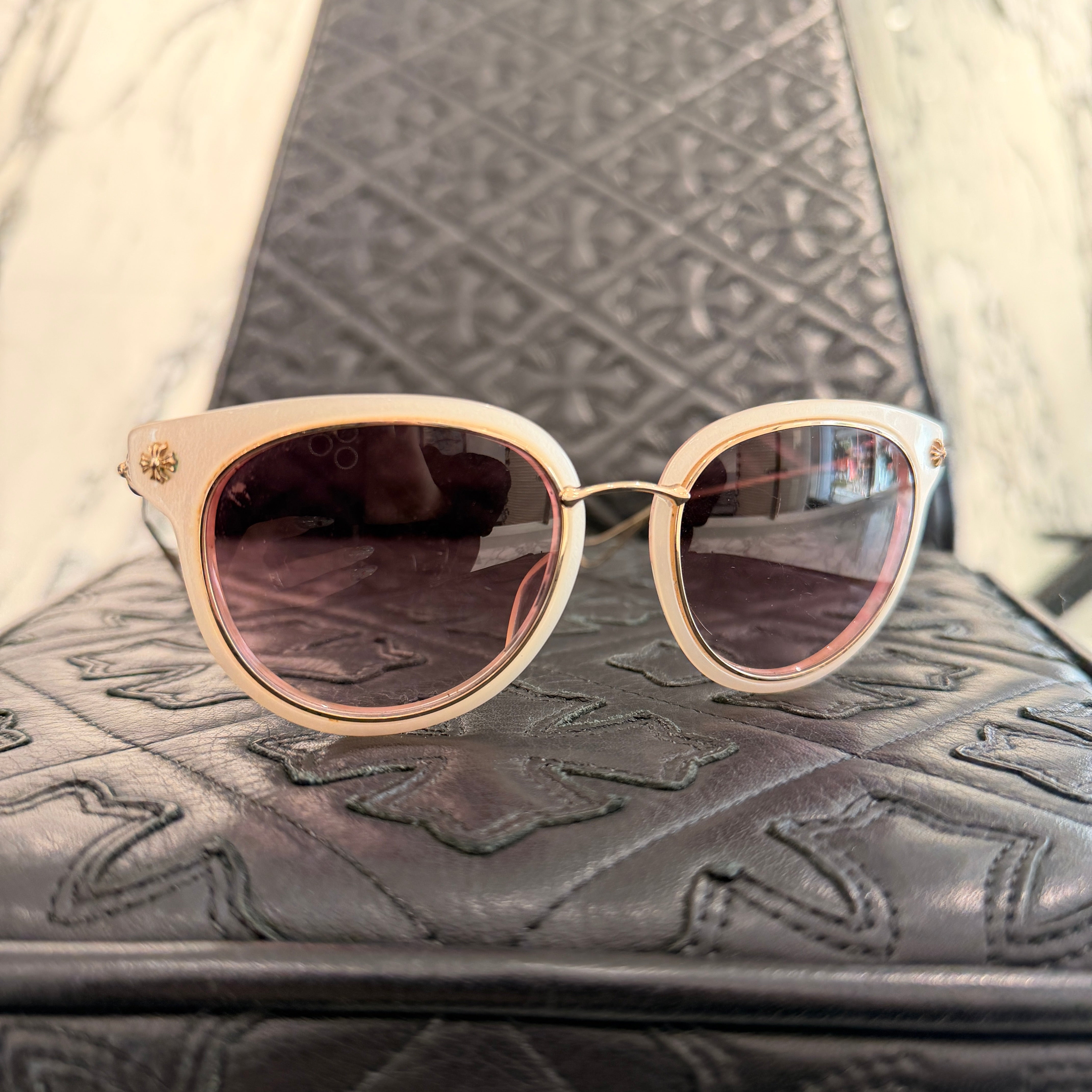 CHROME HEARTS BETTY LOU Sunglasses Size 51□19-134 クロムハーツ ベティ・ルー サングラス サイズ51□19-134