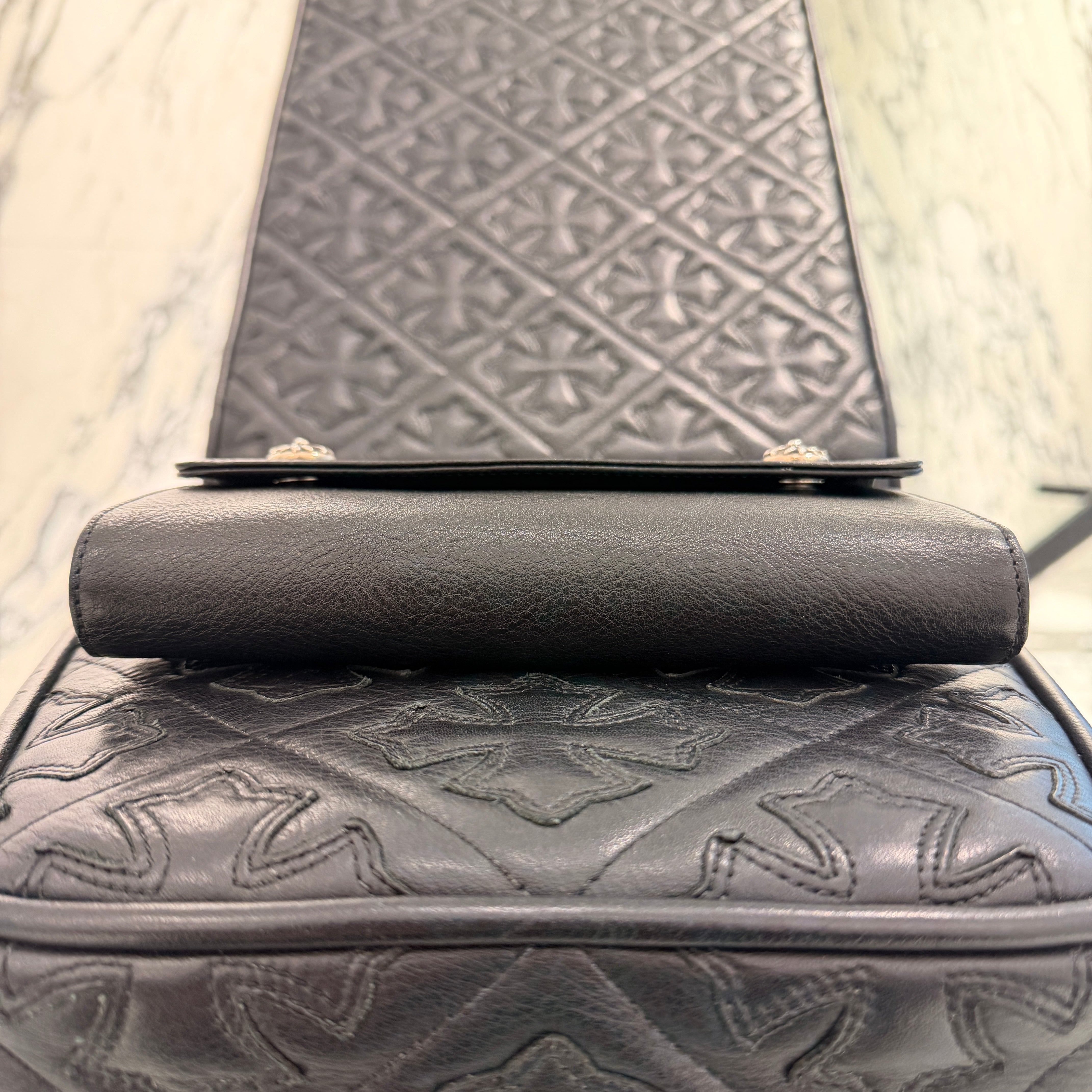 CHROME HEARTS Wave Cross Ball Wallet クロムハーツ ウェーブクロスボール ウォレット