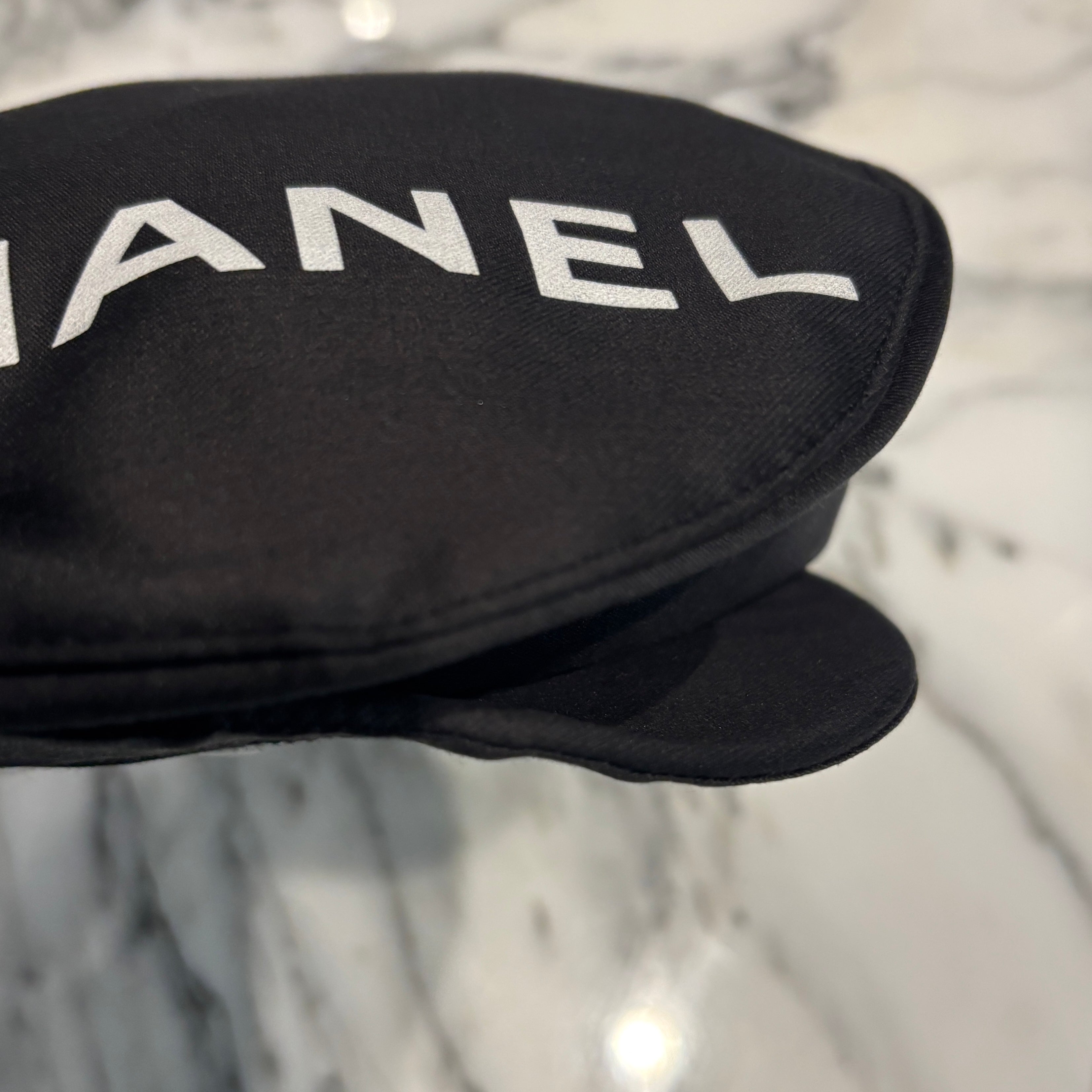 CHANEL 1990-2000's Big Logo Hunting Cap Size M シャネル 1990-2000's ビッグロゴ ハンチングキャップ サイズM