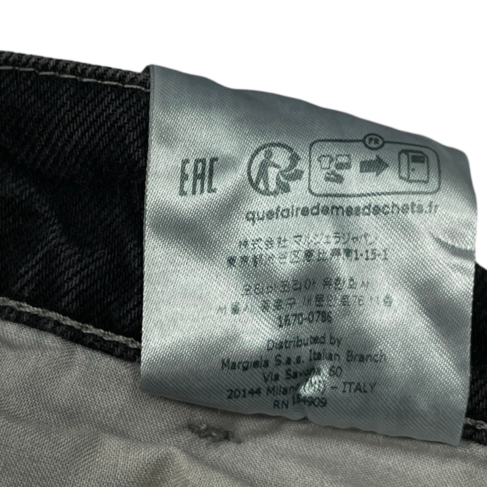 Maison Margiera 2022AW Painter Denim Pants S50LA0204 S30842 Size 32