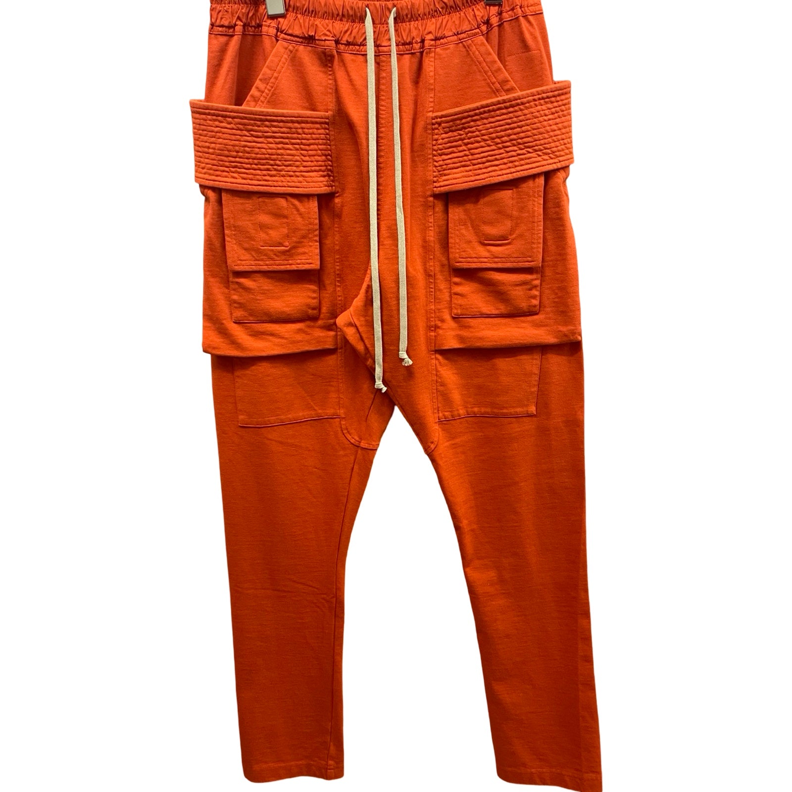 Rick Owens DRKSHDW CREATCH CARGO DRAWSTRING Work Pants DU01B7376RIG Size XS