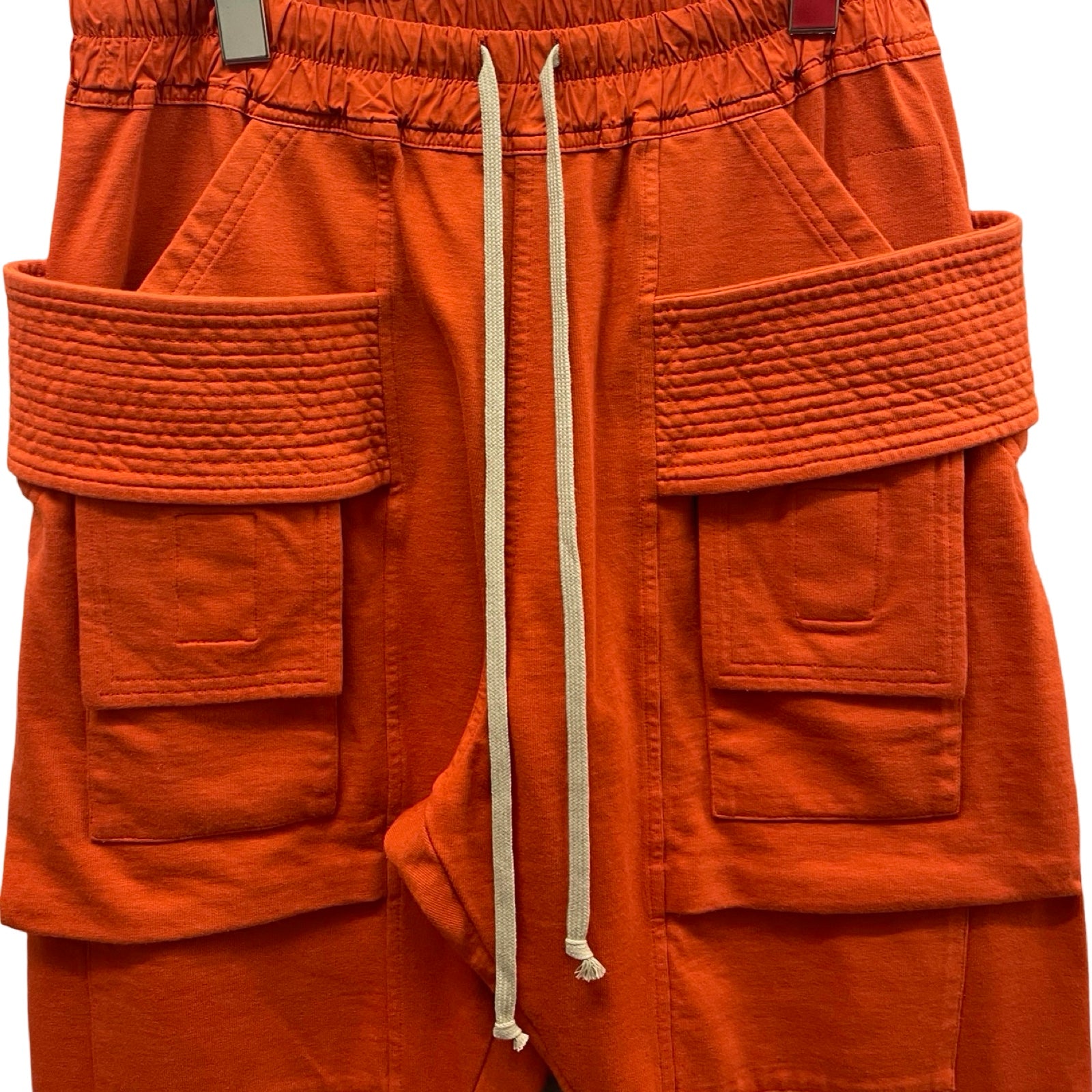 Rick Owens DRKSHDW CREATCH CARGO DRAWSTRING Work Pants DU01B7376RIG Size XS