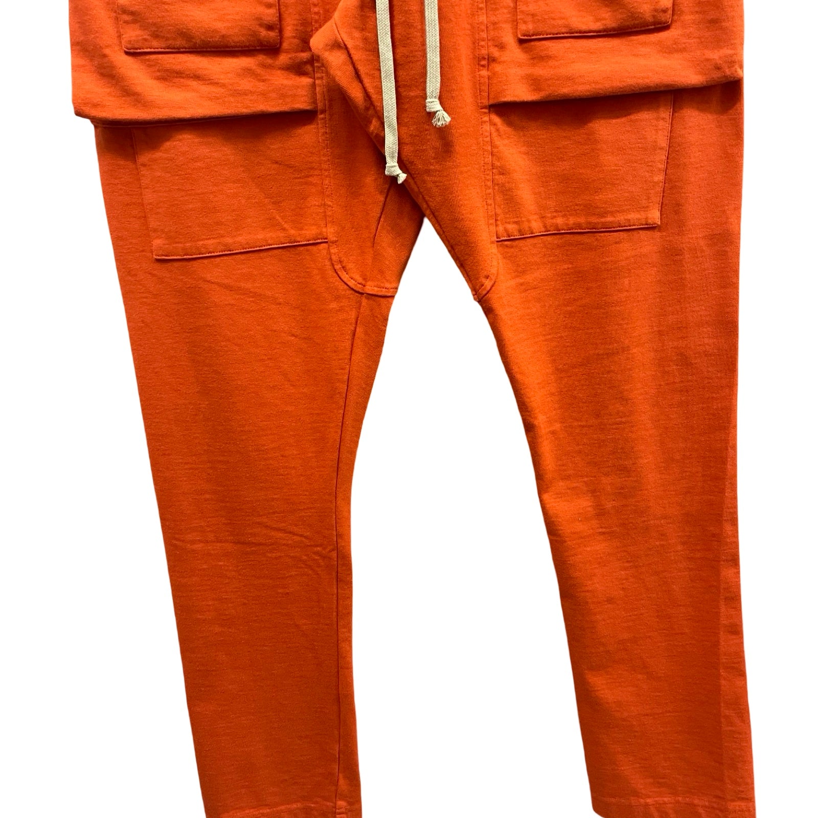 Rick Owens DRKSHDW CREATCH CARGO DRAWSTRING Work Pants DU01B7376RIG Size XS