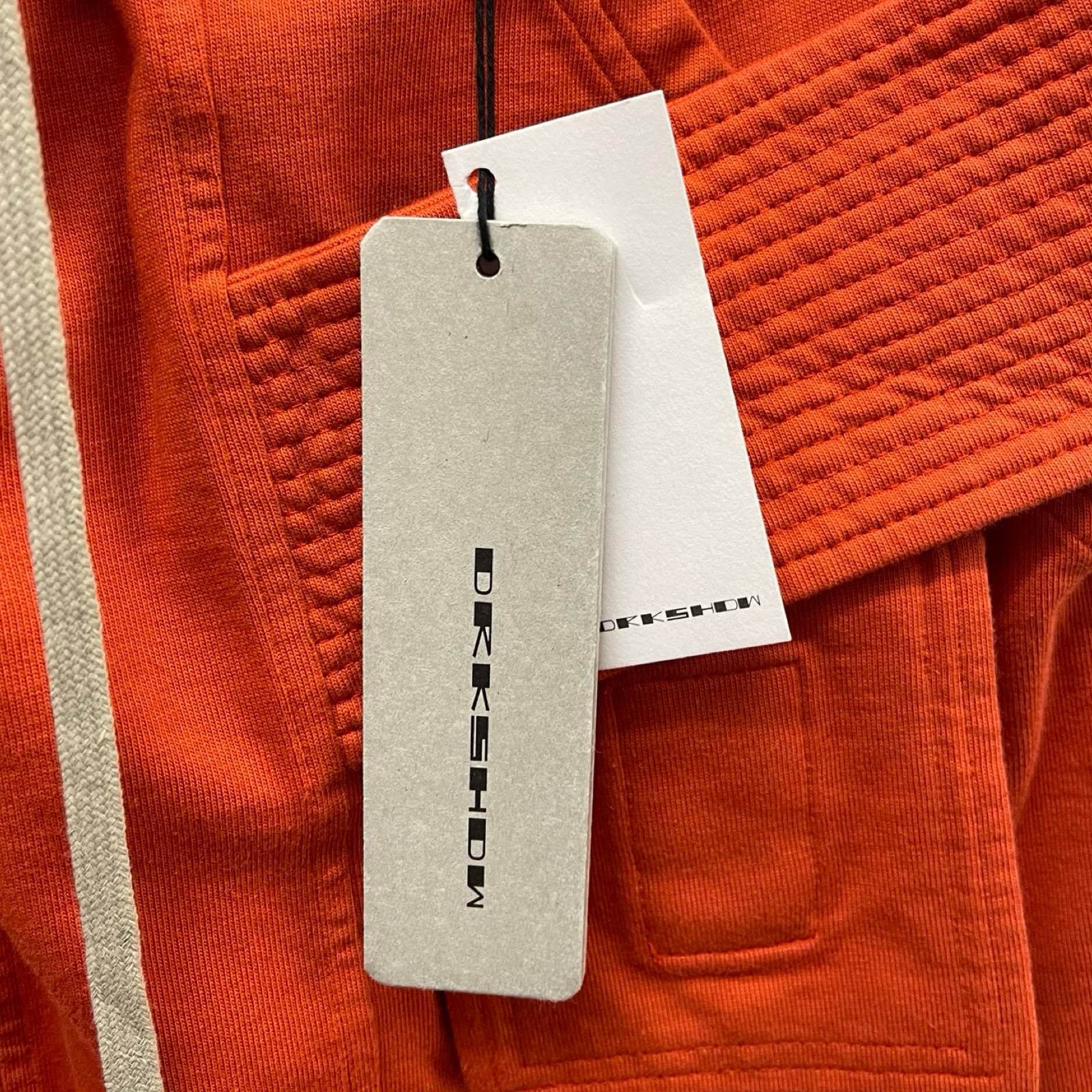 Rick Owens DRKSHDW CREATCH CARGO DRAWSTRING Work Pants DU01B7376RIG Size XS