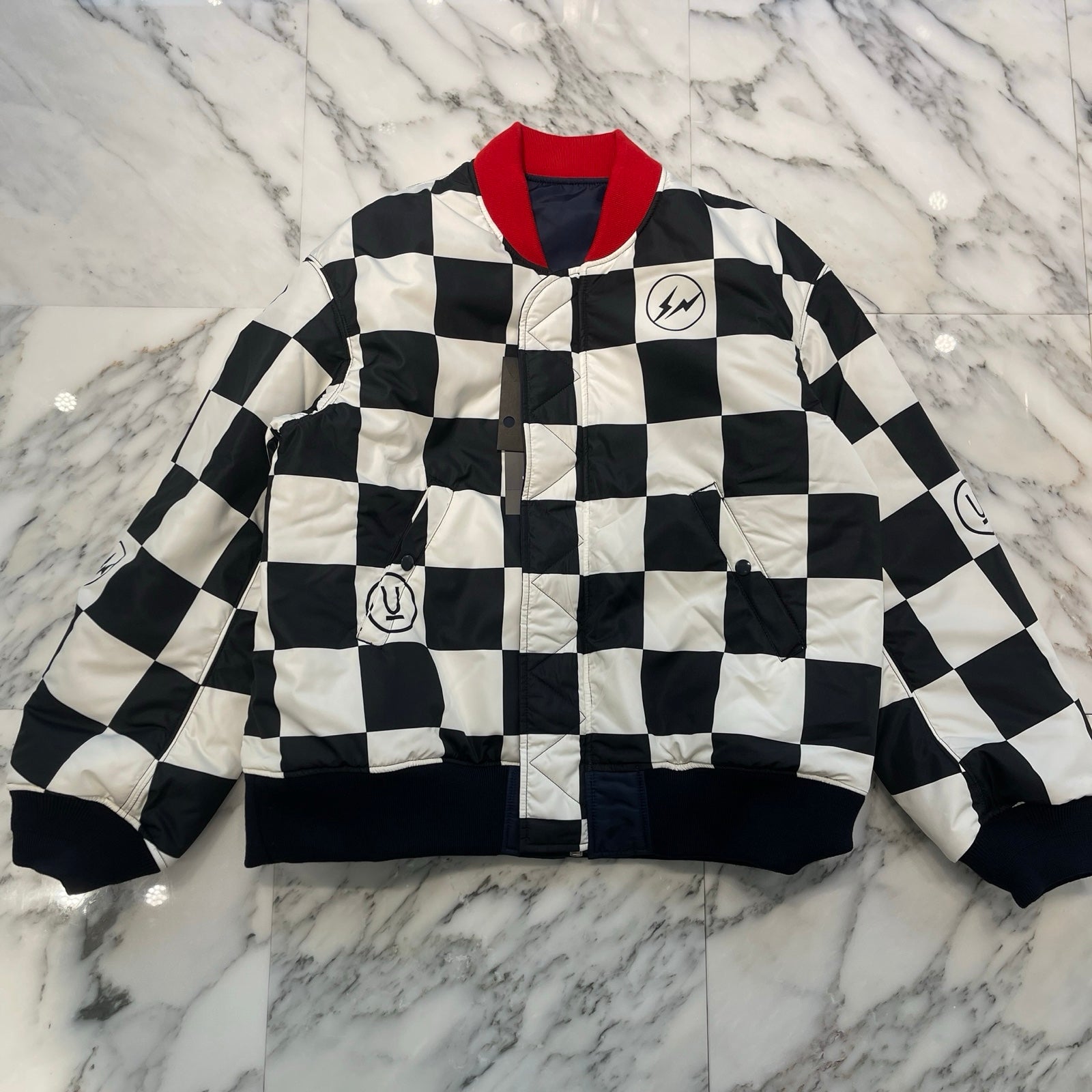 UNDERCOVER × FRAGMENT 2023AW Reversible MA-1 Jacket UC2C9209-2 Size 4 アンダーカバー × フラグメント リバーシブル MA-1 ジャケット サイズ4