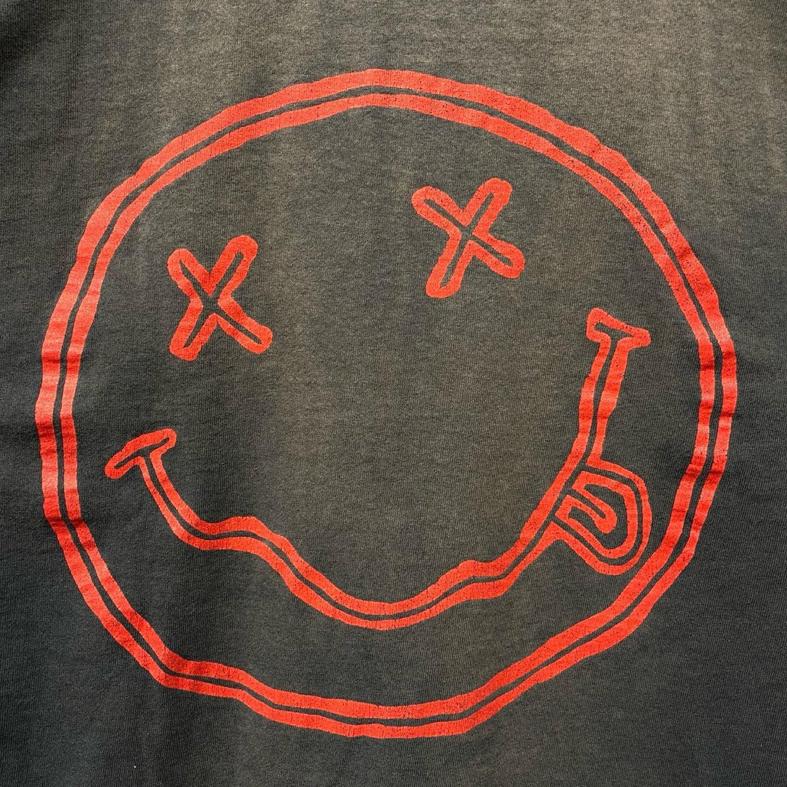 Vintage 90's Nirvana Curt Cobain Smile Suicide Note S/S Tee