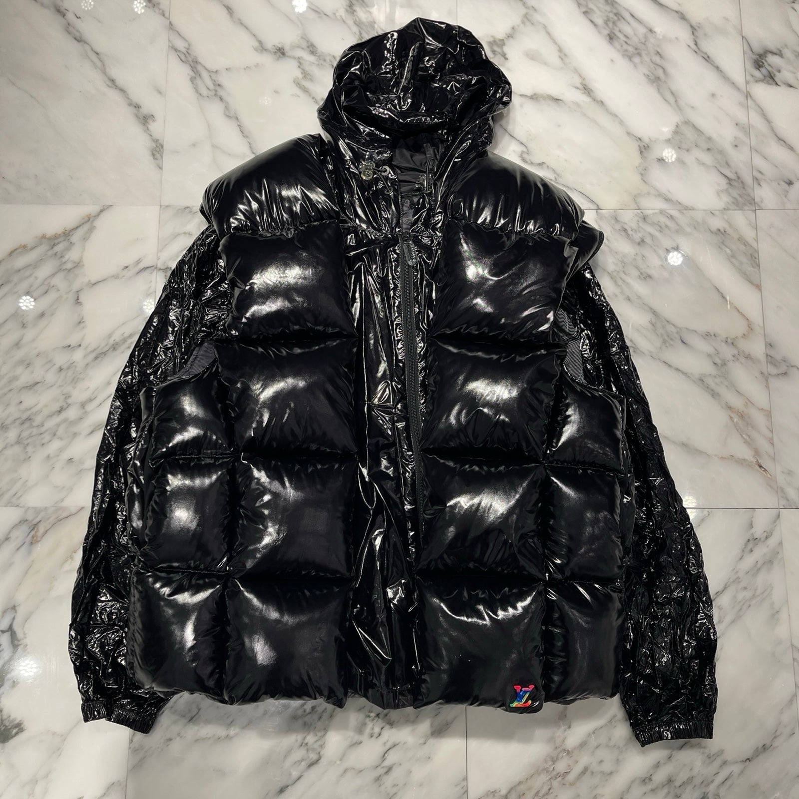 LOUIS VUITTON 2024AW Louis Vuitton 2054 Look 1 Monogram Packable Down Vest