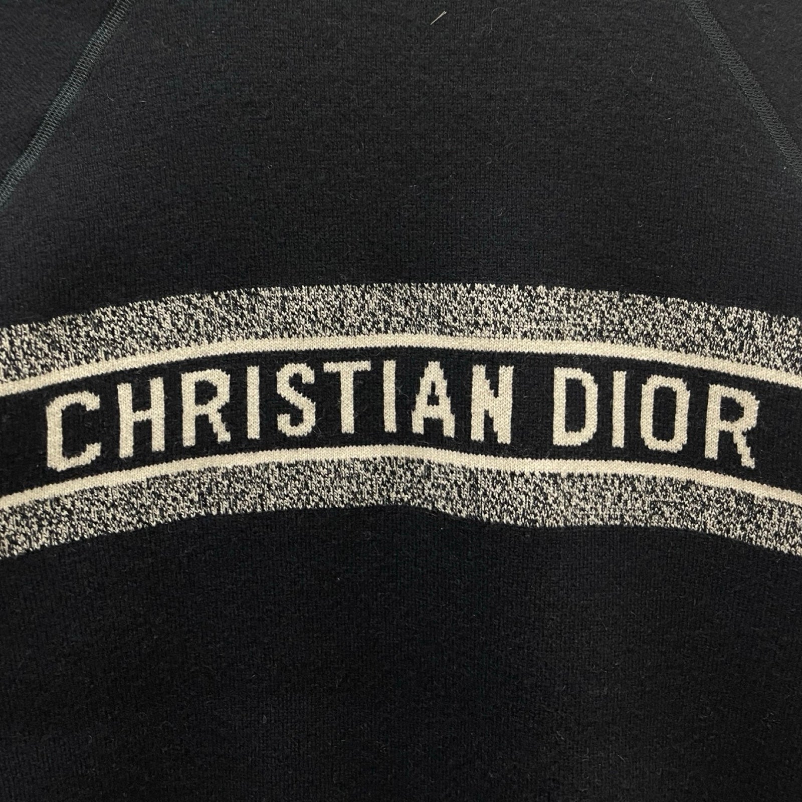 DIOR 2022AW Christian Dior Oblique Reversible Cashmere Sweater 054S55AM055