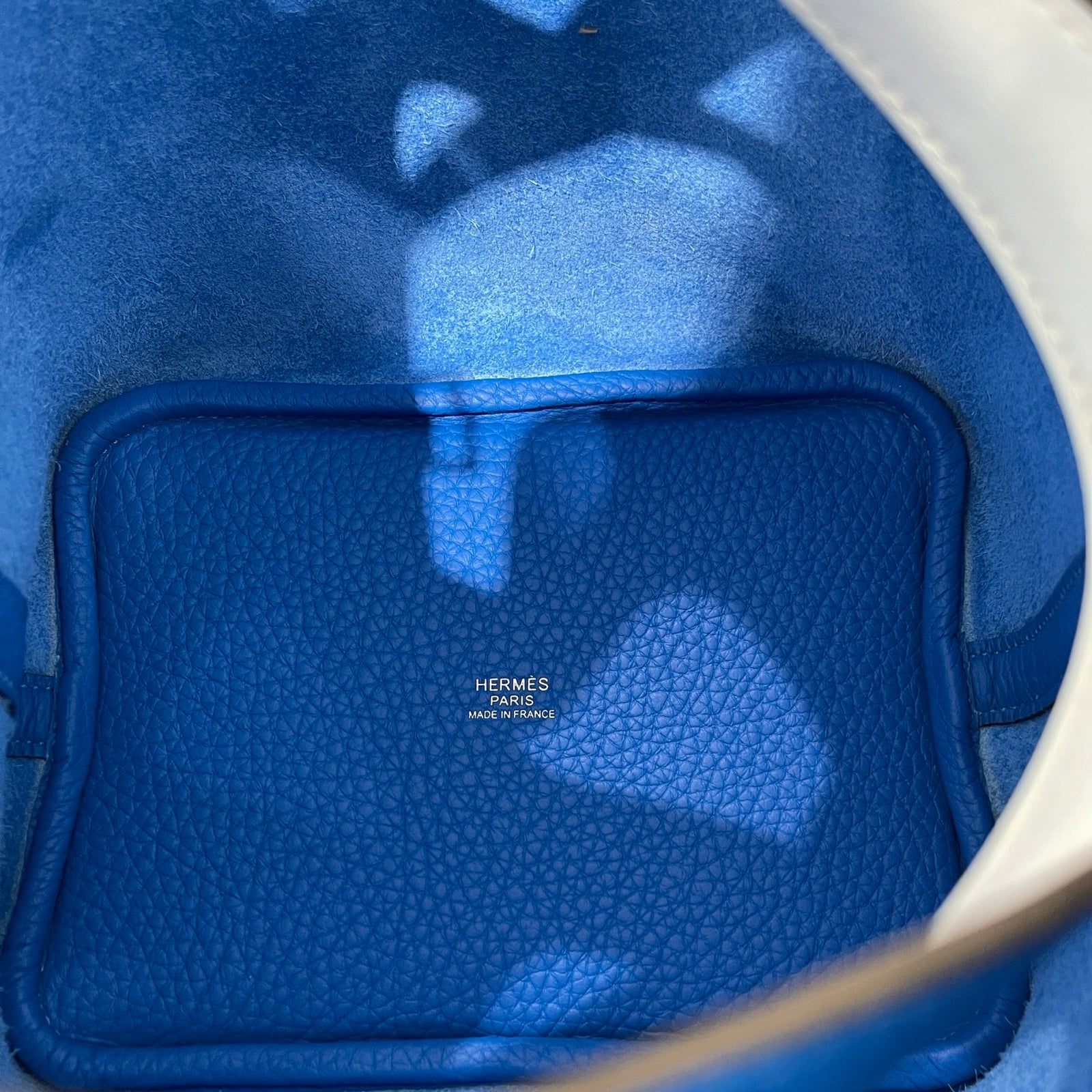 HERMES Picotin Lock PM "Blue France" W刻印 エルメス ピコタンロック PM ブルーフランス サイズPM