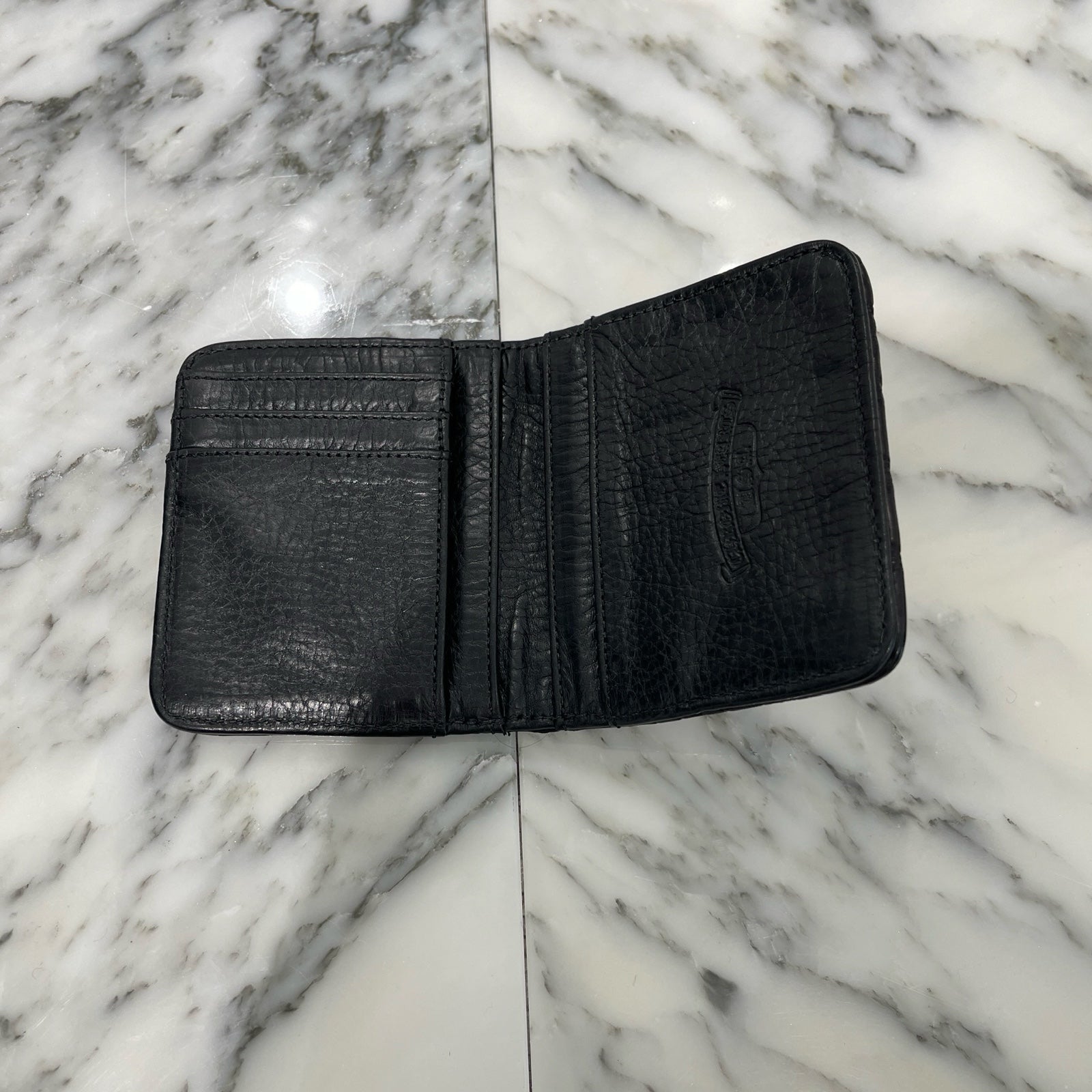 CHROME HEARTS DR DIGIACOMO Alligator Leather Cross Patch Compact Wallet クロムハーツ ディジャコモ アリゲーターレザー クロスパッチ コンパクトウォレット