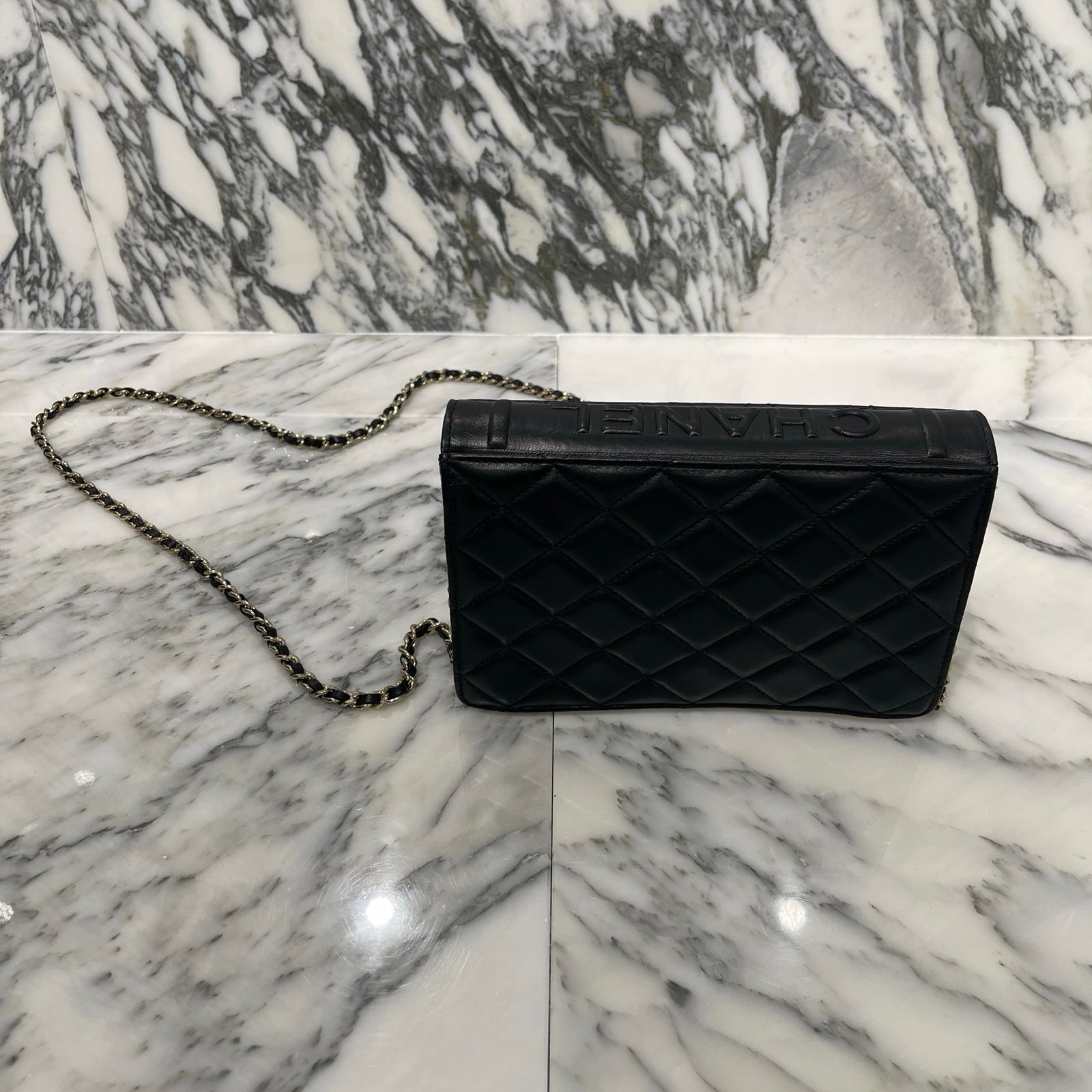 CHANEL 2023AW Book Card Holder Chain Quilting Shoulder Bag シャネル ブックカードルホルダー チェーン キルティング ショルダーバッグ