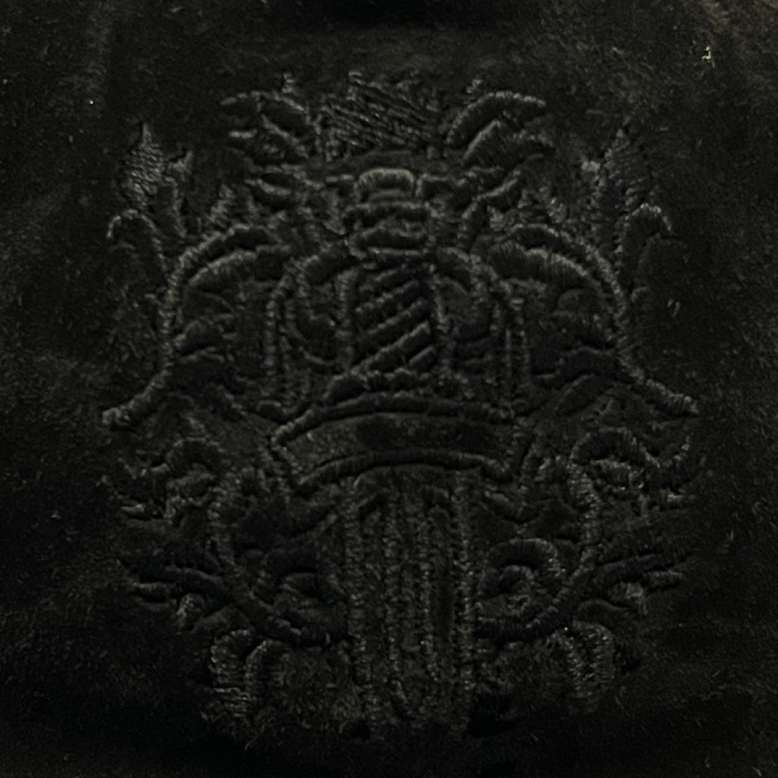 CHROME HEARTS Dagger Suede Trucker Cap Size ONE SIZE(53-60)