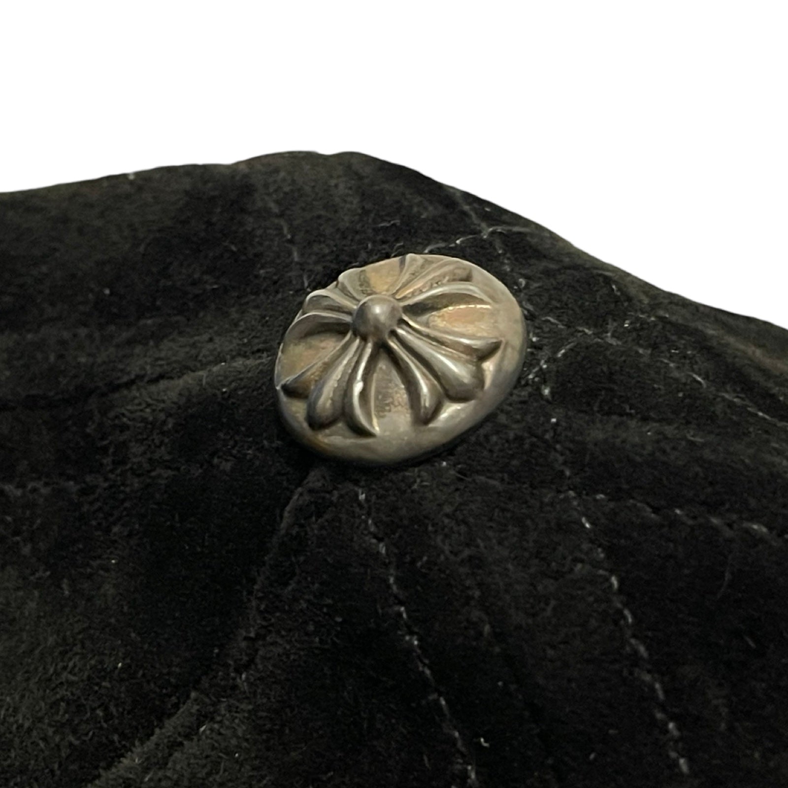 CHROME HEARTS Dagger Suede Trucker Cap Size ONE SIZE(53-60)