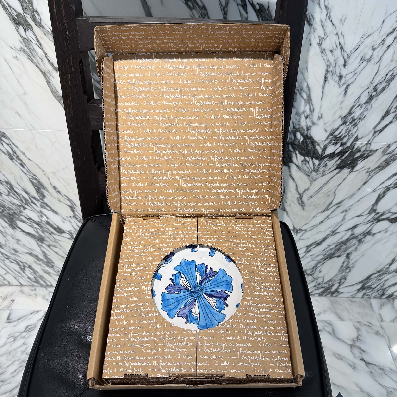 CHROME HEARTS CH CROSS DINER PLATE MEDIUM クロムハーツ CHクロス ダイナープレート ミディアム