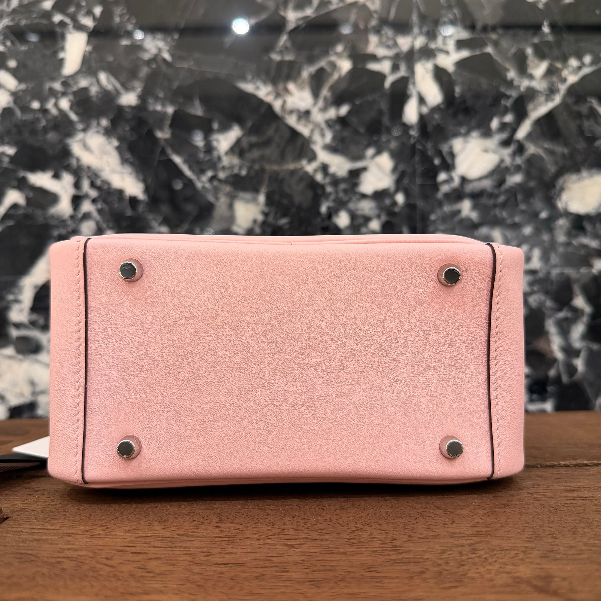 HERMES Lindy Mini "Rose Sakura" B刻印 エルメス リンディミニ "ローズサクラ" レザーショルダーバッグ B刻印