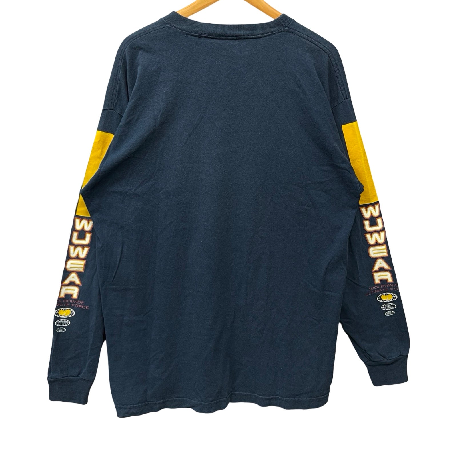 Vintage 90's WU-TANG CLAN WUWEAR WORLD WIDE ULTIMATE FORCE L/S Tee