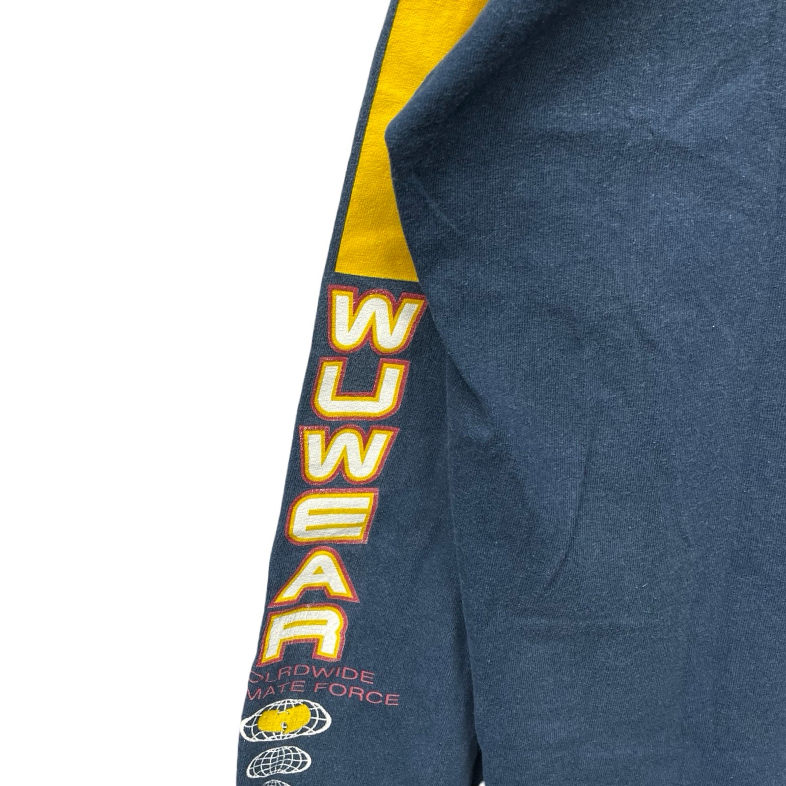 Vintage 90's WU-TANG CLAN WUWEAR WORLD WIDE ULTIMATE FORCE L/S Tee